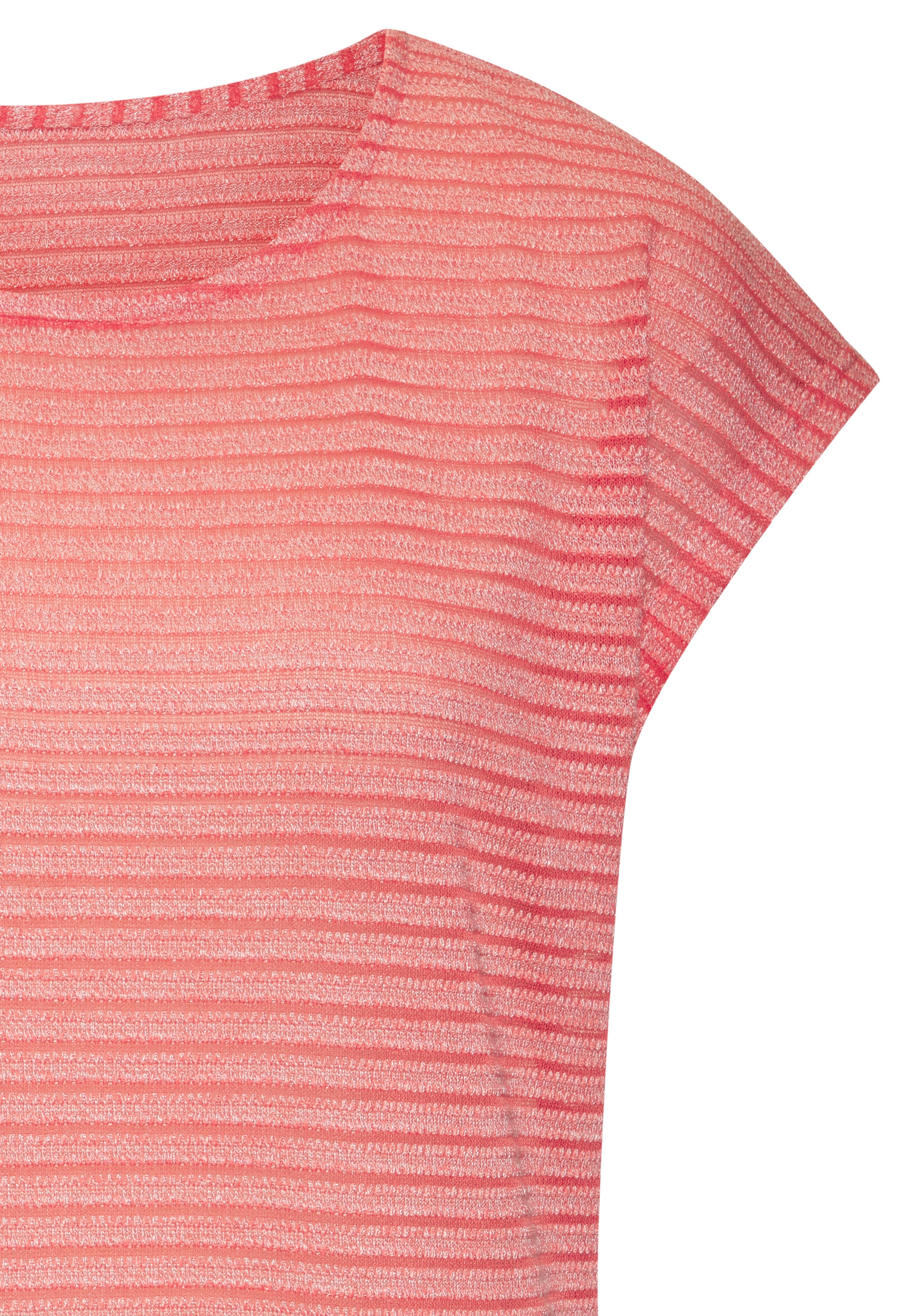 Vivance Kurzarmshirt »mit Streifenoptik«, aus pflegeleichter Viskose-Qualität
