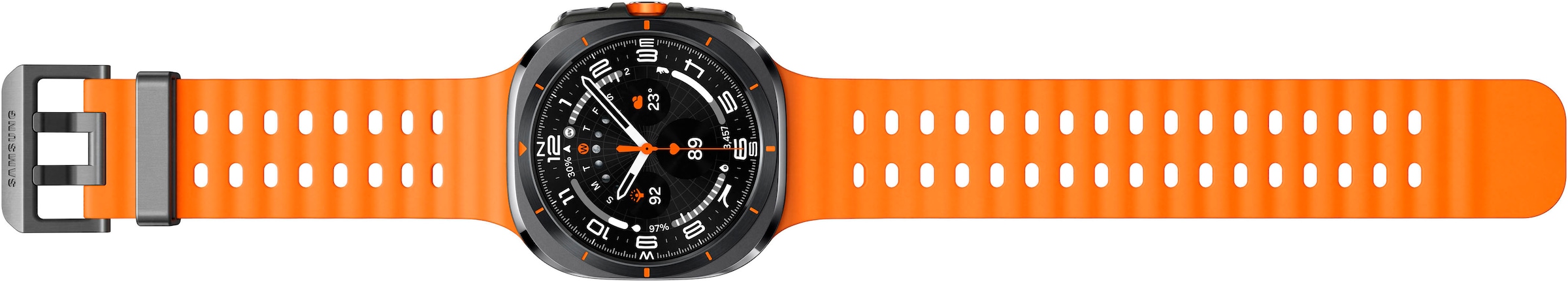 Samsung Smartwatch »Galaxy Watch Ultra (2025)«, (3,73 cm / 1,5 Zoll), Wear OS by Samsung, 64 GB