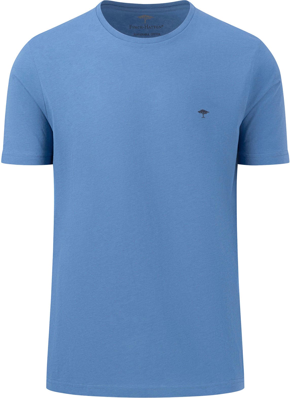 FYNCH-HATTON T-Shirt »FYNCH-HATTON Basic T-Shirt«, (1 tlg.), unifarben  online bestellen | Jelmoli-Versand