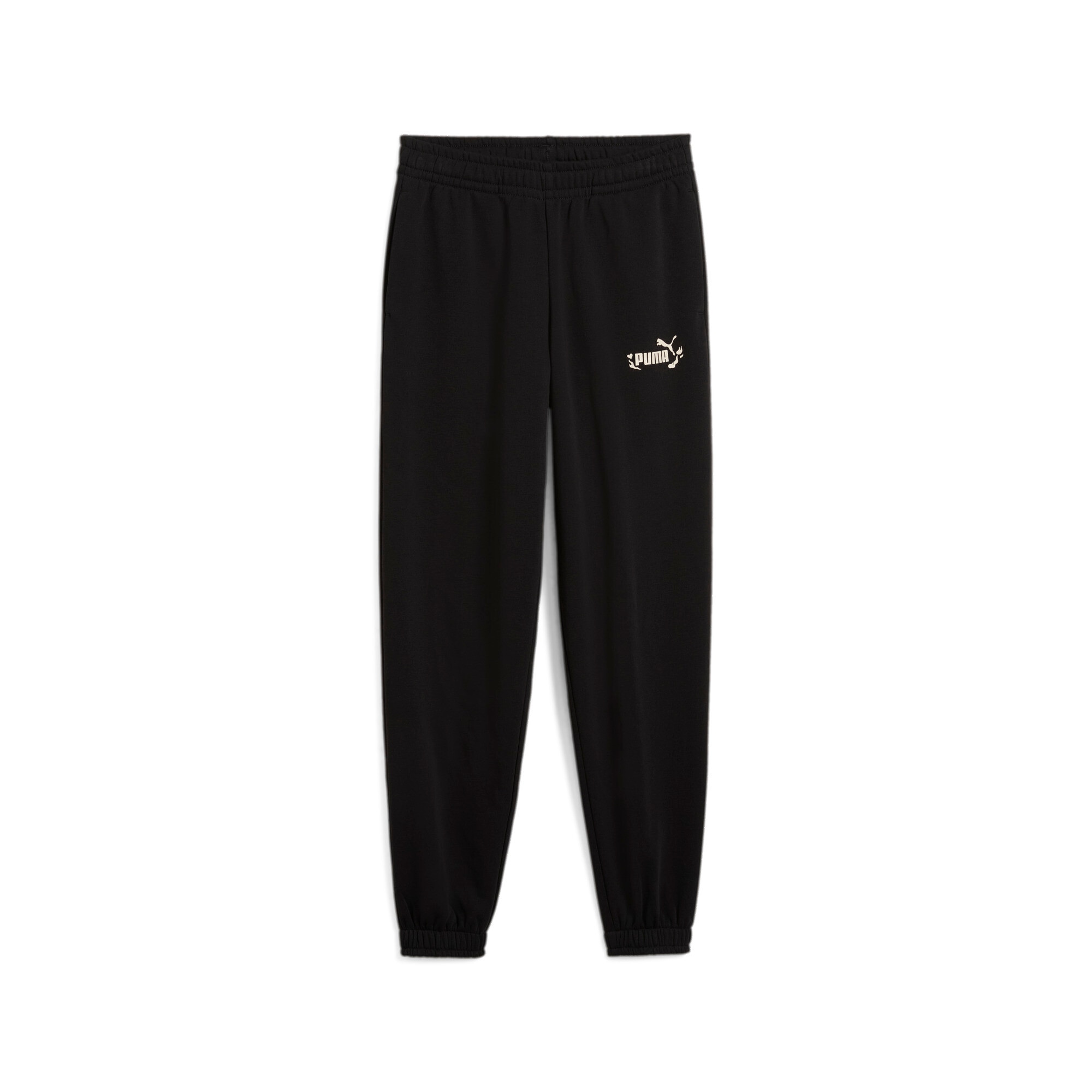 PUMA Trainingshose »FLAMING LOVE SWEATPANTS TR G« sportlicher Stil, für Jugendliche, aus Baumwollmischung