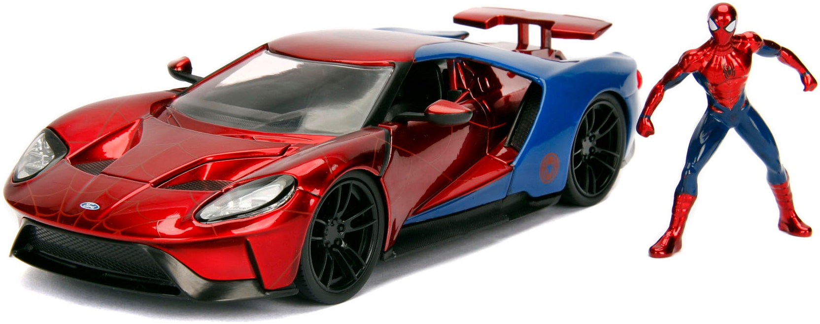 JADA Spielzeug-Auto "Marvel Spiderman 2017 Ford GT 1:24"