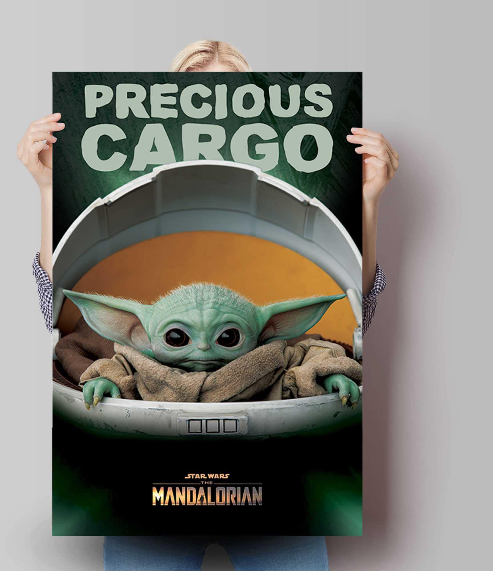 Reinders! Poster »Poster The Mandalorian Baby Yoda«, Serien, (1 St.)