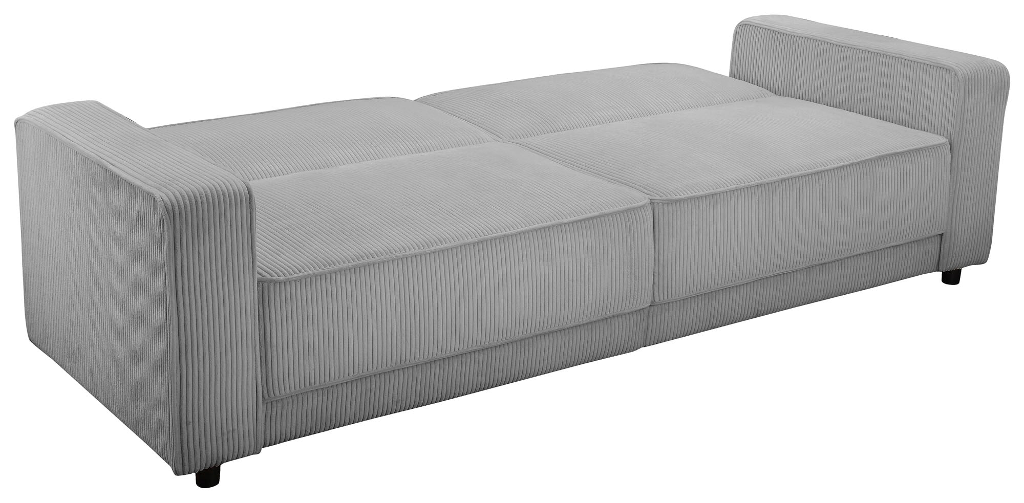Dorel Home 3-Sitzer »ALLIE Schlafsofa 225 cm«, Bett-Funktion (108/190cm), trendiger Cord o. pflegeleichter Velours