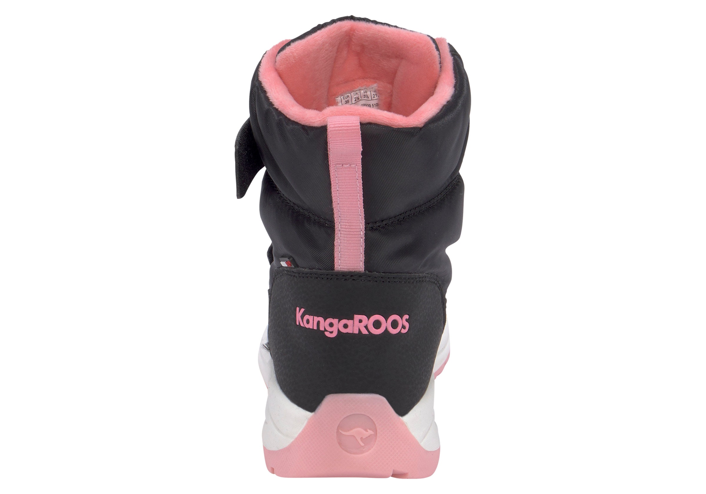 KangaROOS Winterstiefel »KP-Nala V Roostex«, wasserdicht mit Klettverschluss