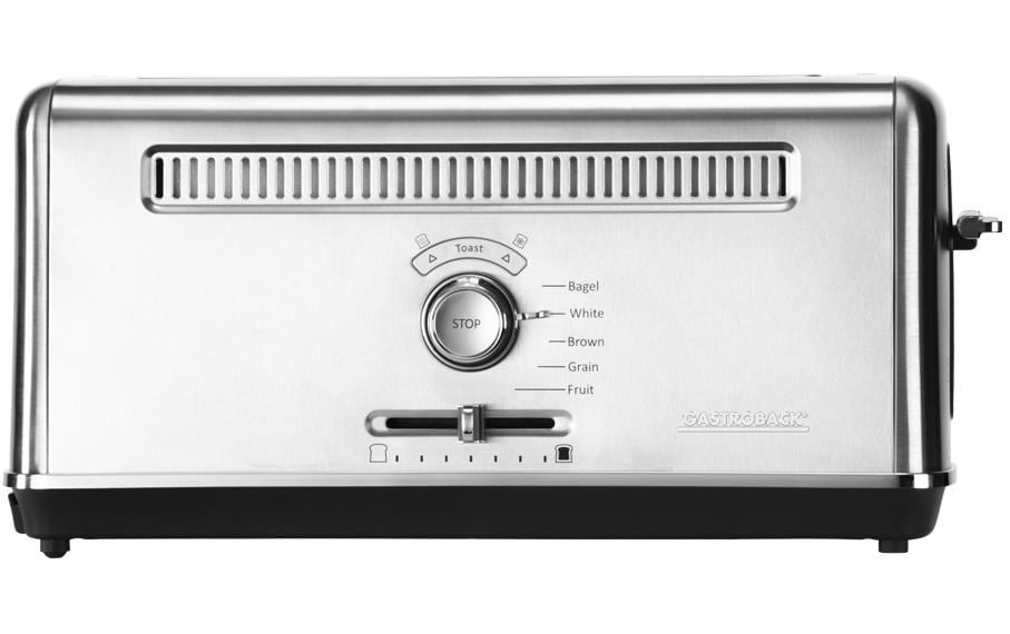 Gastroback Toaster »Advanced 4S« für 2 Scheiben 1100 W