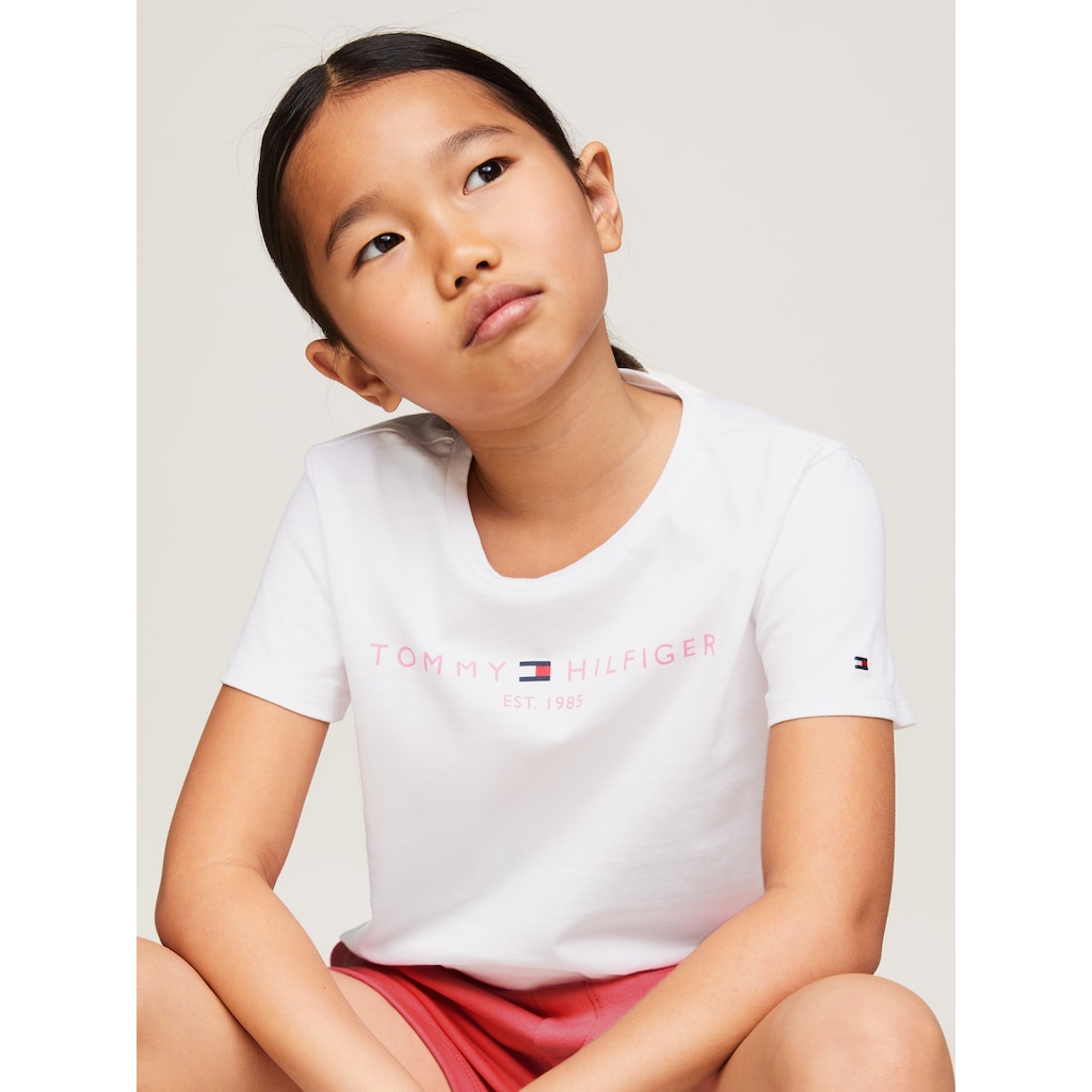 Tommy Hilfiger T-Shirt »ESSENTIAL TEE SHORT SET«, (Set, 2 tlg., Shirt + Shorts), Kinder bis 16 Jahre