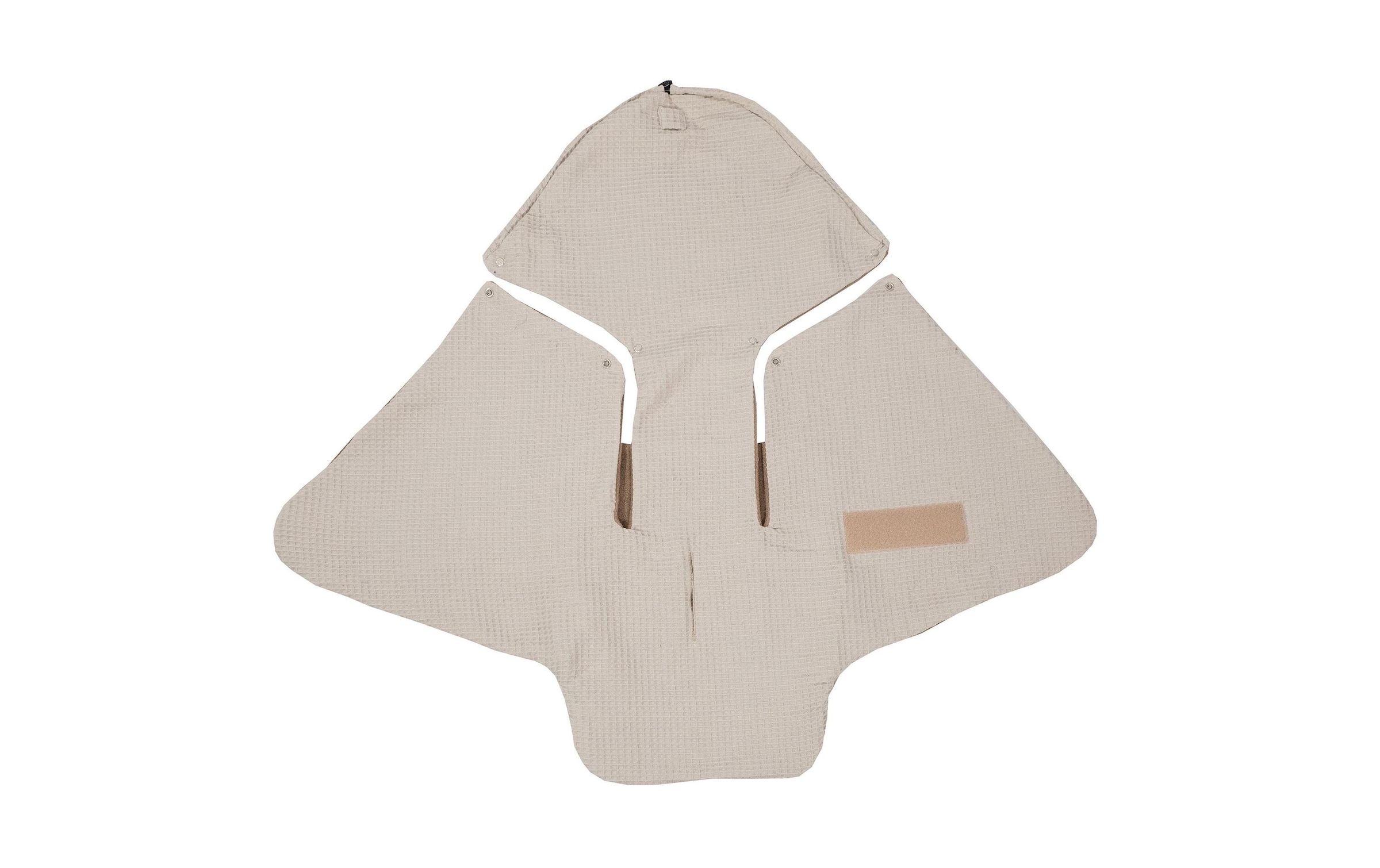 ULLENBOOM ® Babydecke »Waffel Floral Sand«