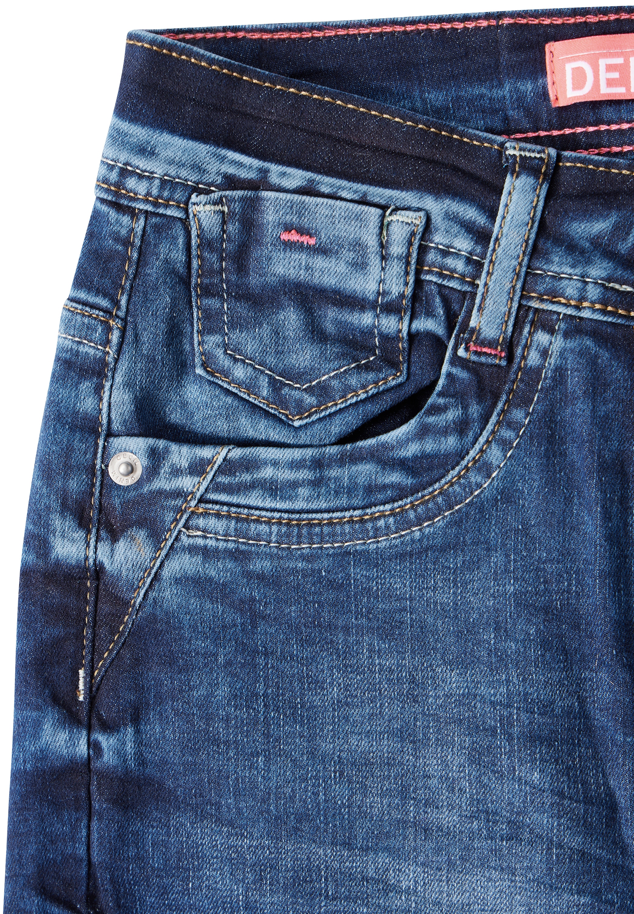 Cecil Slim-fit-Jeans »Style Toronto«, im Five-Pocket Style