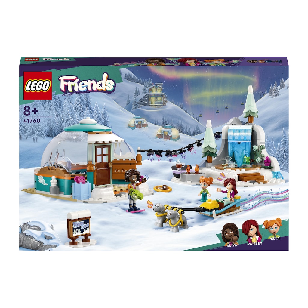 LEGO® Spielbausteine »Ferien im Iglu 41760«, (491 St.)