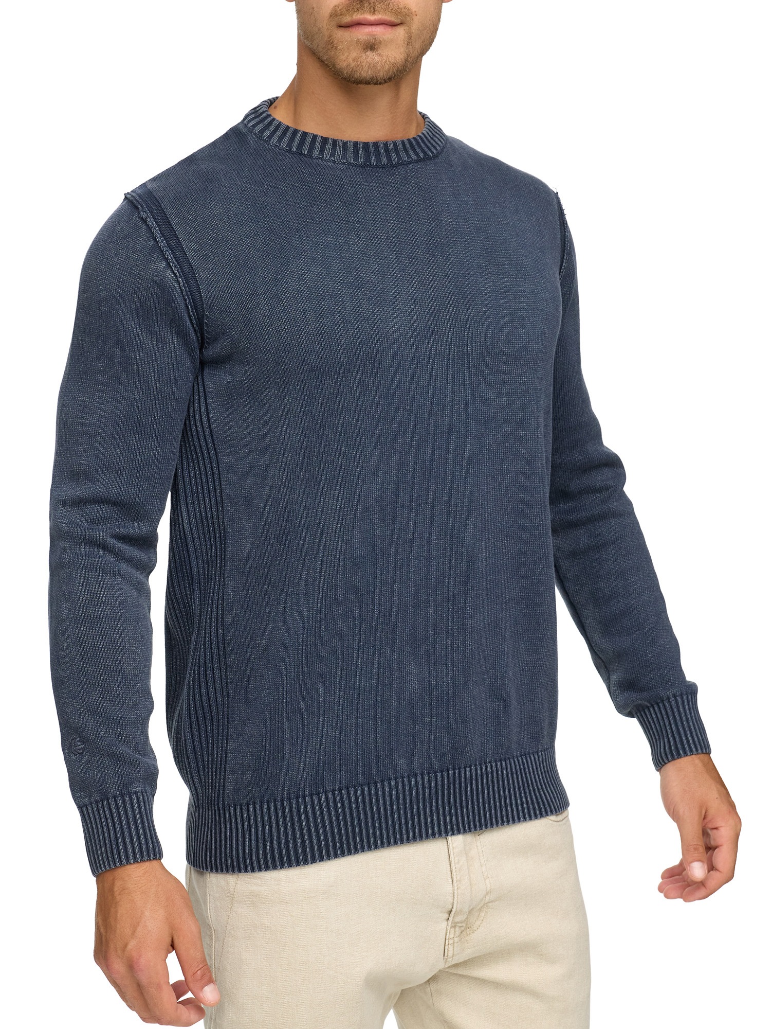 Indicode Rundhalspullover »INNiels O-neck«
