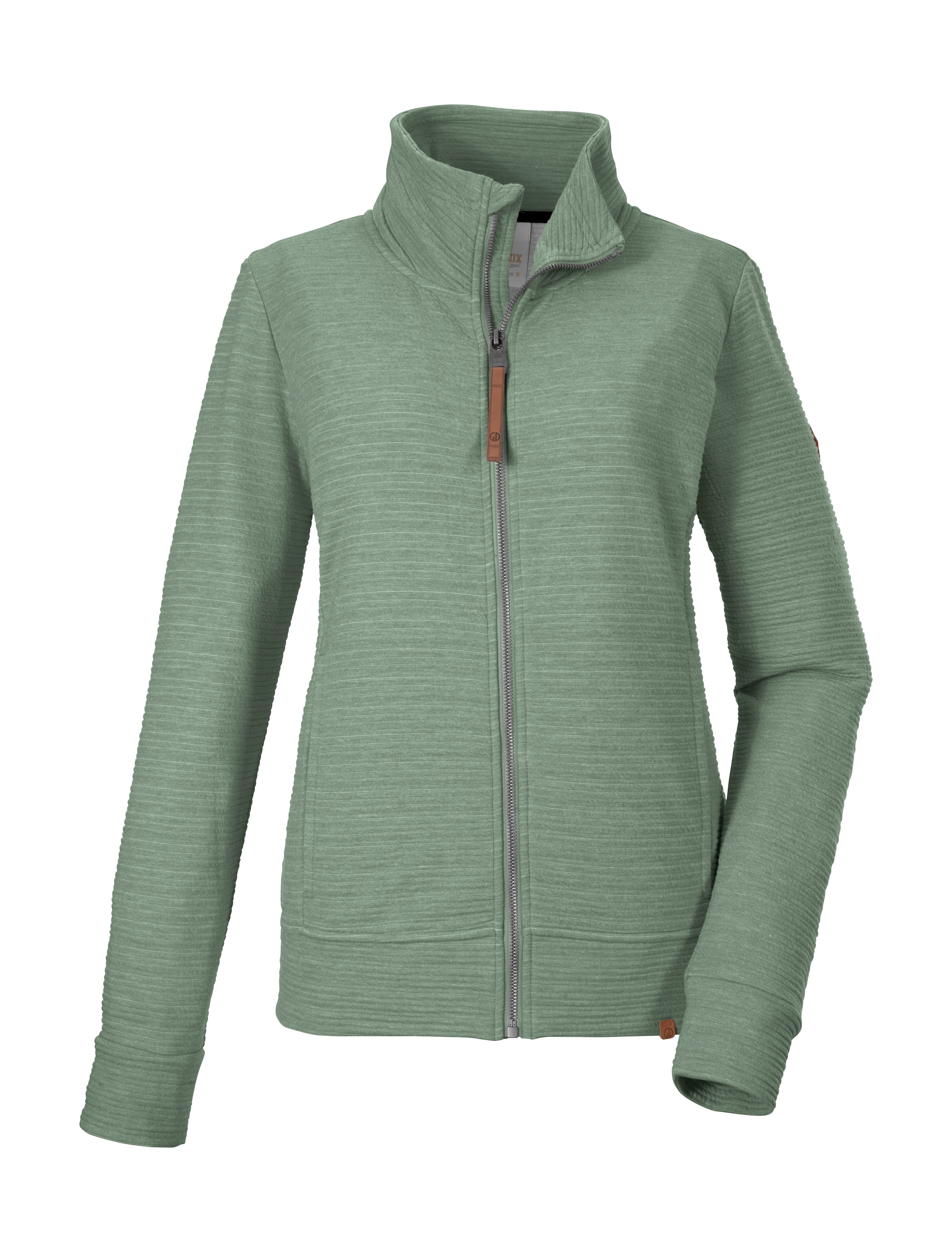 G.I.G.A. DX Dames Gebreid fleecejack/fleecejack GS 100 WMN KNTFLC JCKT, light blue, 44, 41658-000