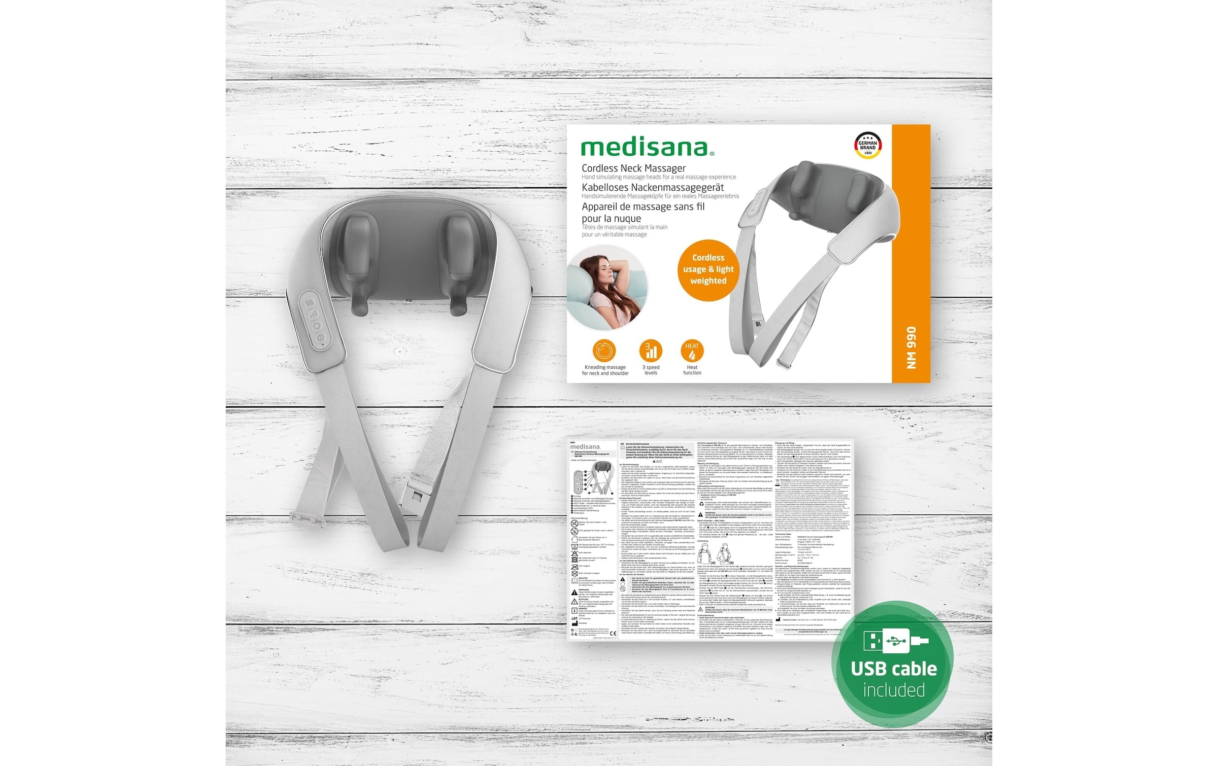 Medisana Nacken-Massagegerät »NM990«