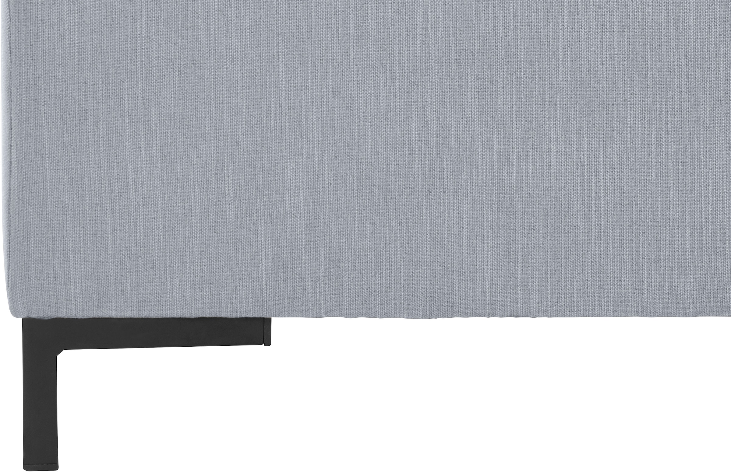 GOODproduct Ecksofa »Grazzo L-Form«, hochwertige Stoffe aus recyceltem Material, Steppung im Sitzbereich