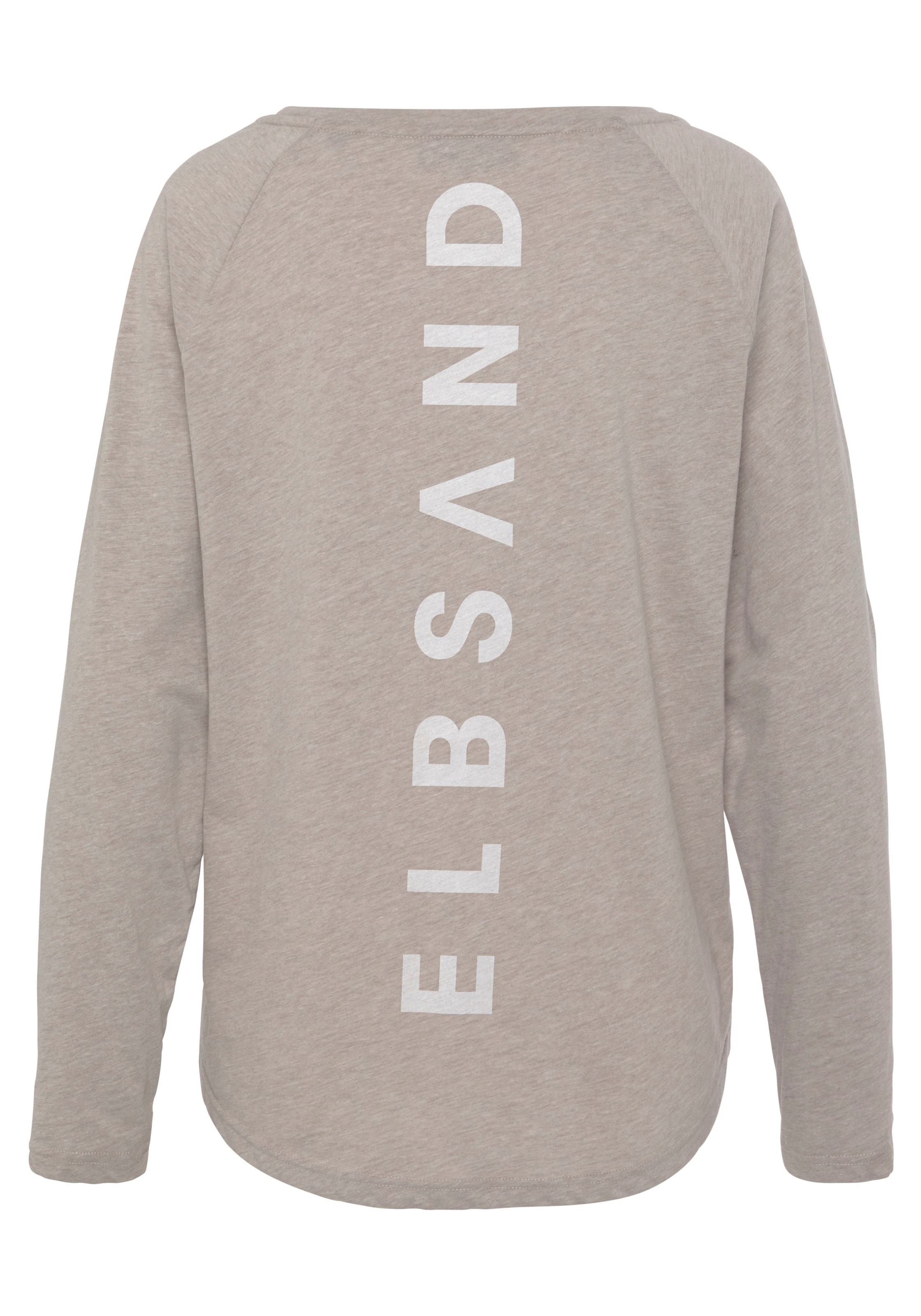 »Tira«, Jelmoli-Versand kaufen mit bei Elbsand online Logodruck Langarmshirt, Schweiz Longsleeve sportlich-casual hinten,