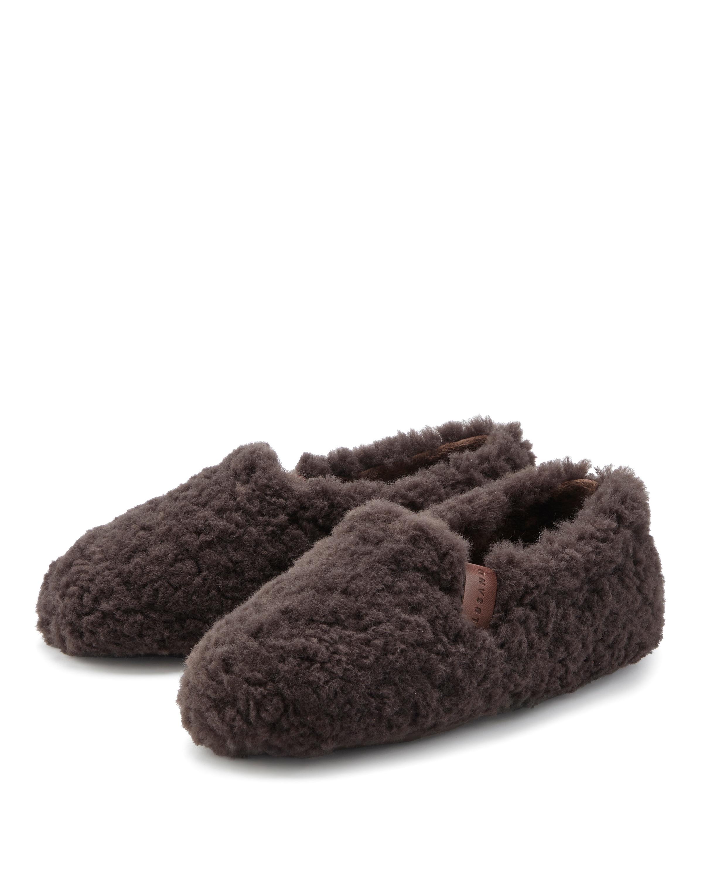 Elbsand Hausschuh mit kuscheligem Fellimitat, Pantolette, Pantoffel, Hüttenschuh