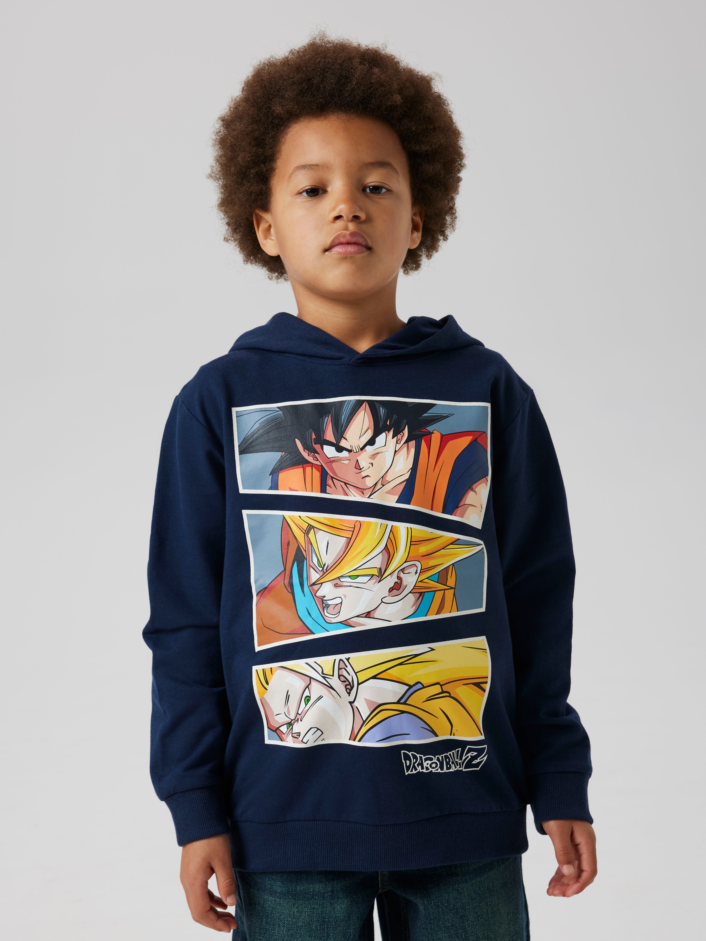 Name It Kapuzensweatshirt »NKMJIL DRAGON NREG SWE WH BRU NOOS VDE«