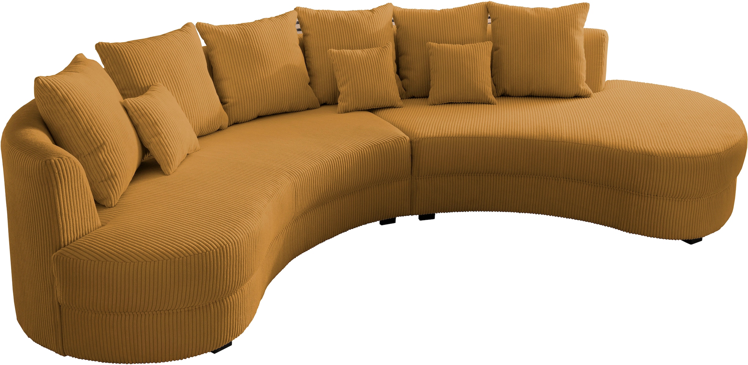 INOSIGN Ecksofa »Limoncello organische Formensprache, L-Form«, ergonomische Form