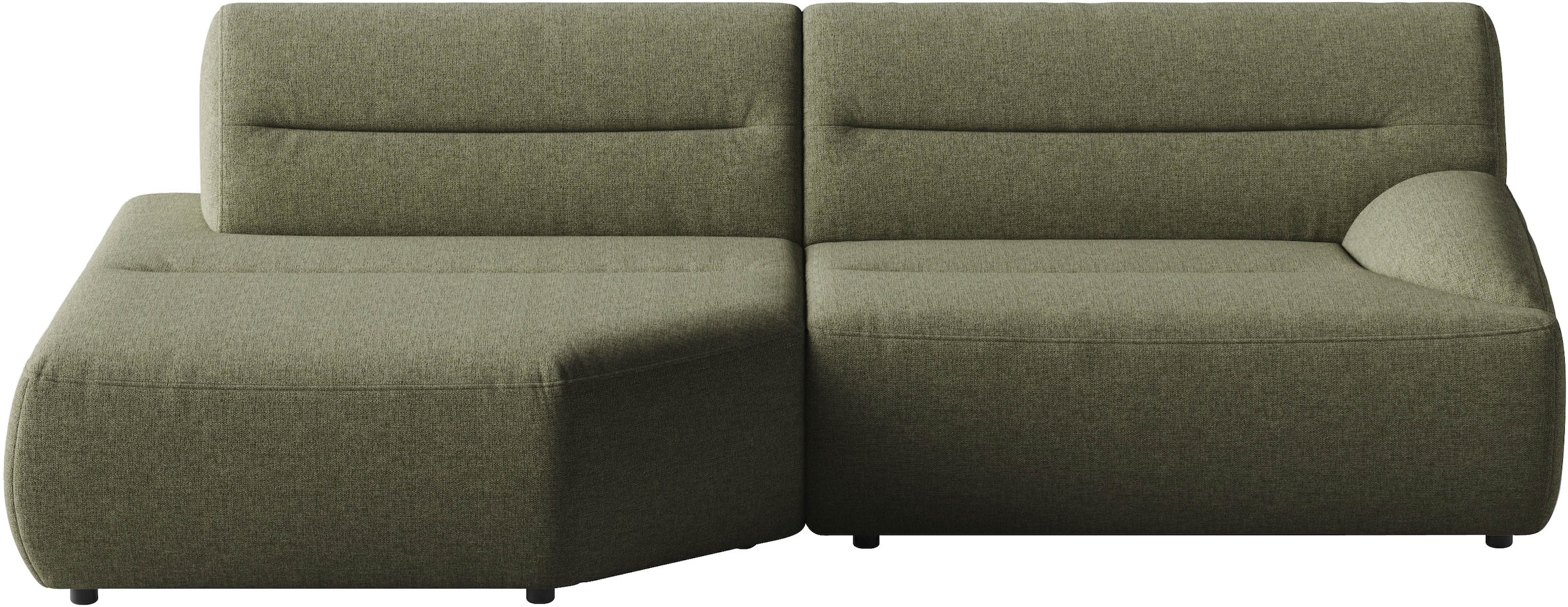 sit&more Ecksofa "Scrabble" Modernes Design in verschiedenen Stoffarten