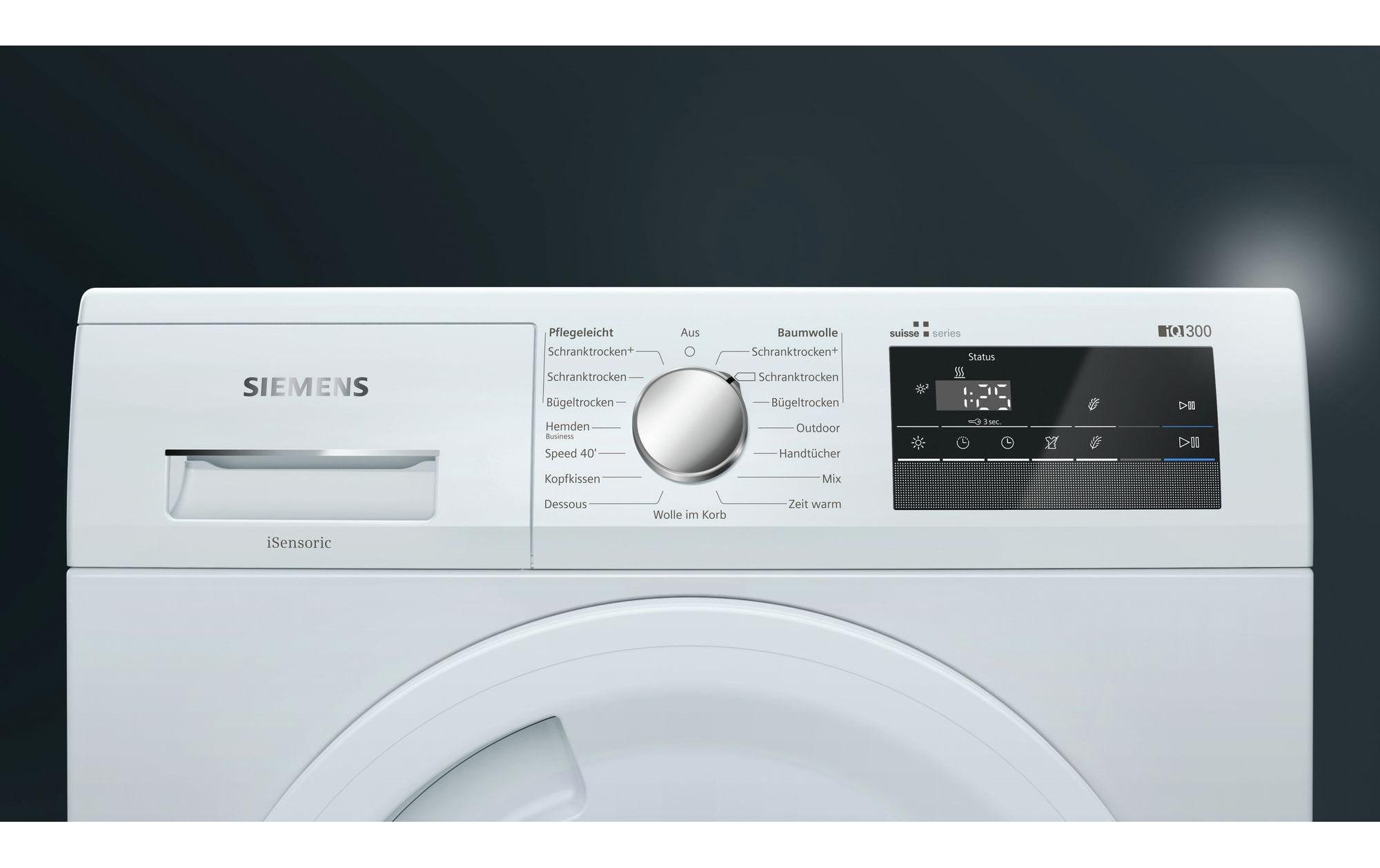 SIEMENS Wärmepumpentrockner »WT43RV00CH A++«, 7 kg