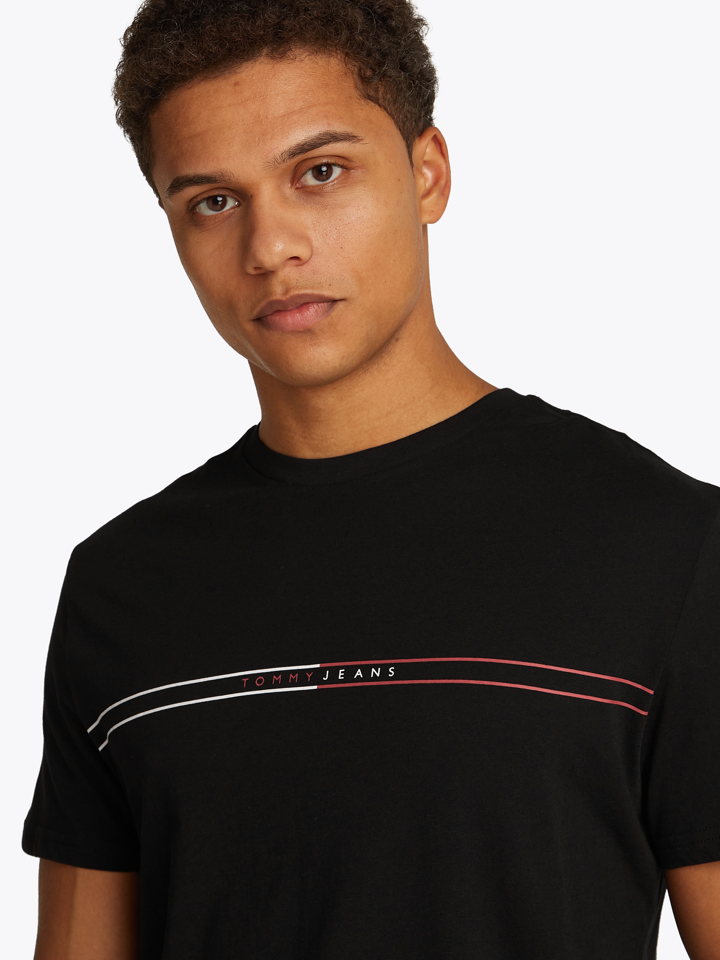 Tommy Jeans T-Shirt »TJM SLM ENTRY GRPHC T EXT 2 PCK«, (Packung, 2 tlg., 2er)