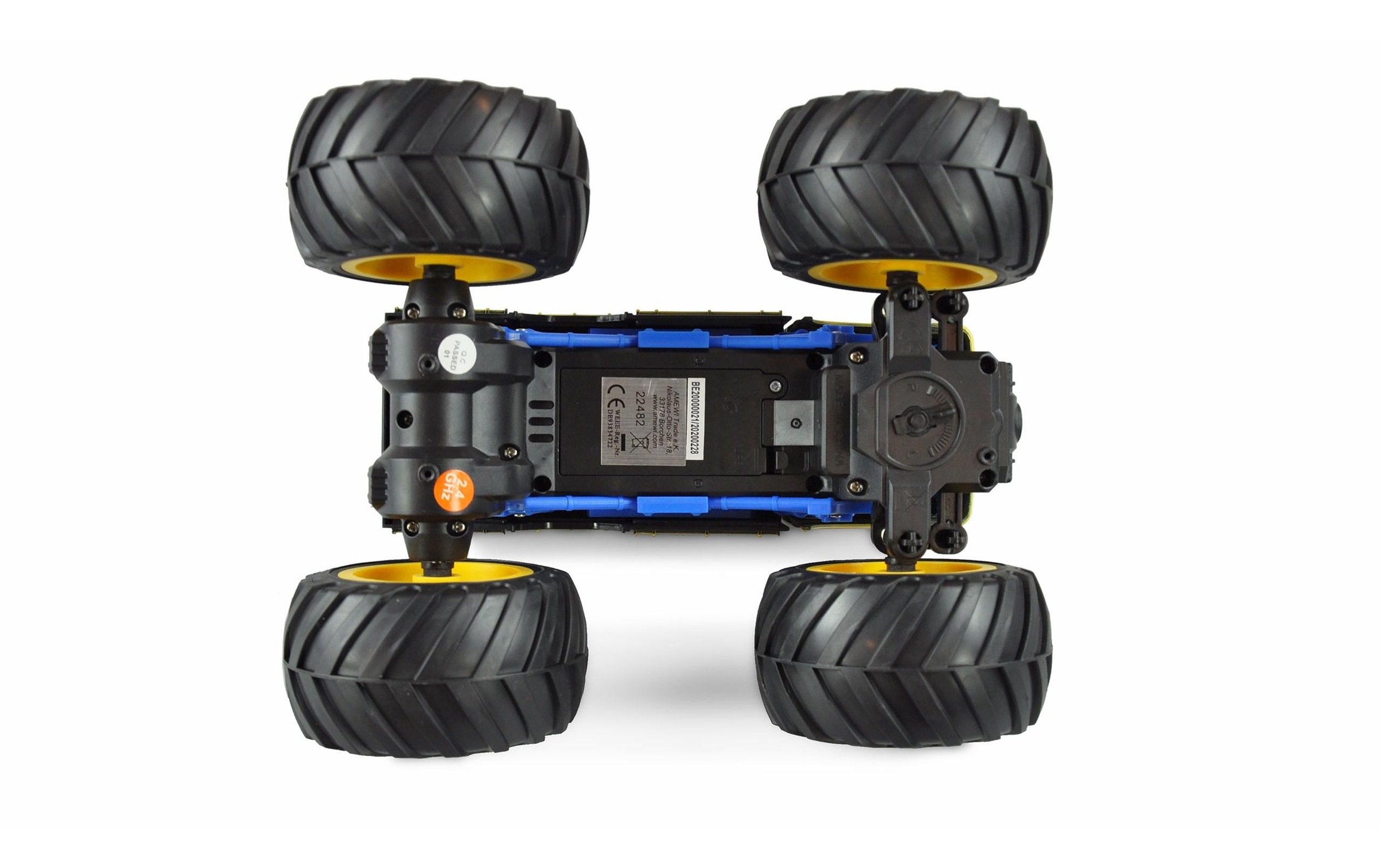 Amewi RC-Monstertruck »Truck Feuerwehr Gelb«