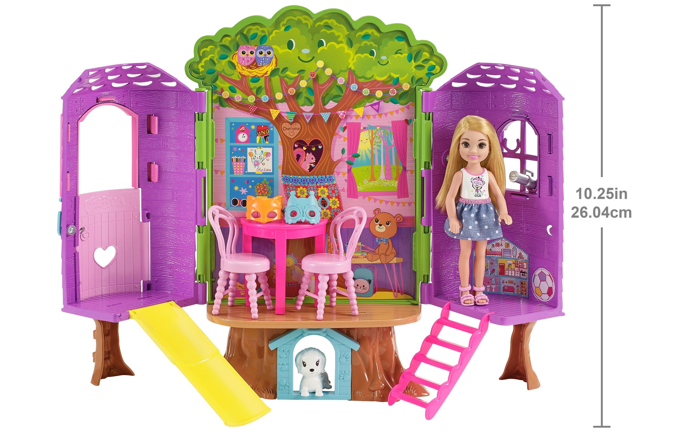 Barbie Puppen Spielcenter »Chelsea Baumhaus Spielset«