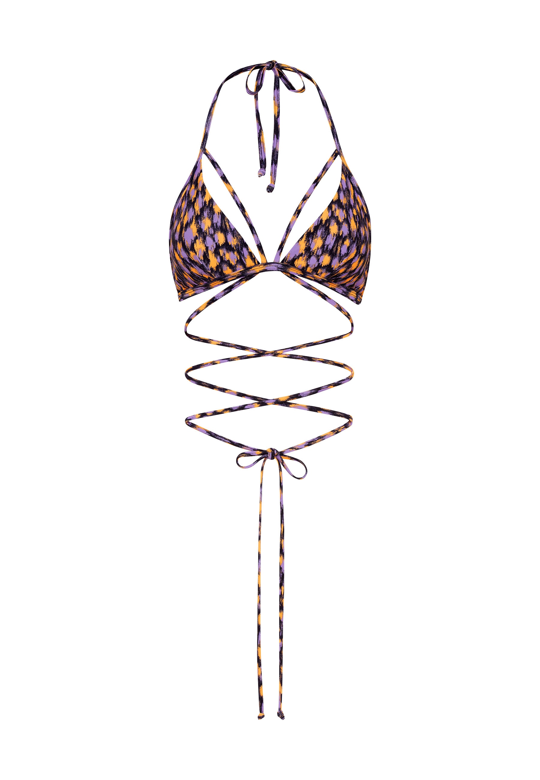 LSCN by LASCANA Triangel-Bikini-Top »Lavista«, mit langem Bindeband