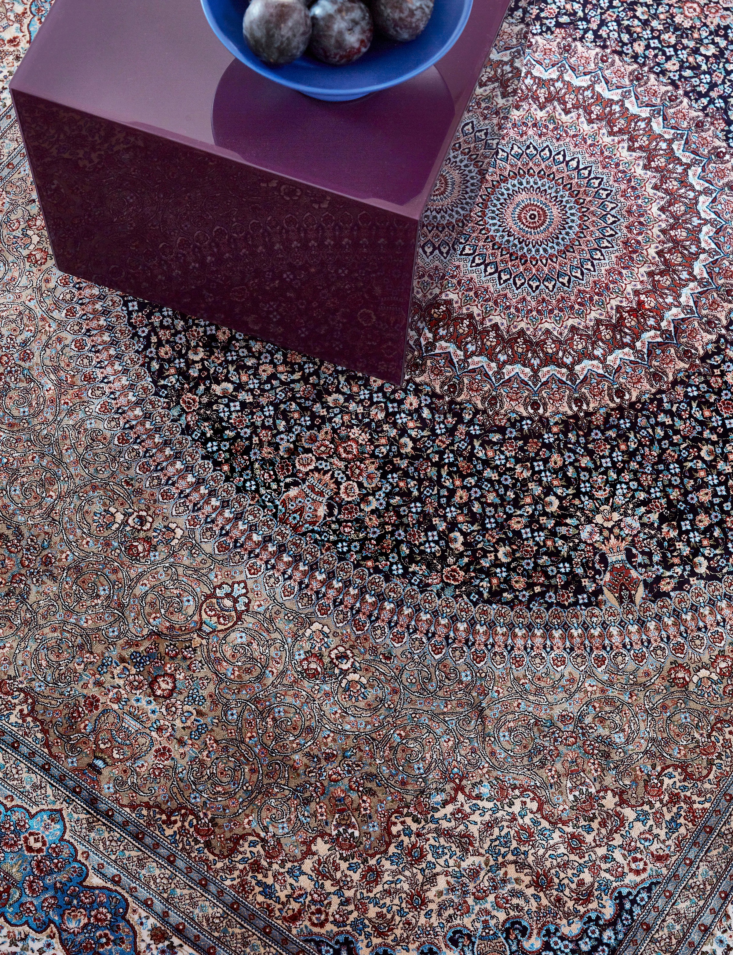 Wecon home Teppich »Täbriz«, rechteckig, 5 mm Höhe, Wohnzimmer, Orient Design