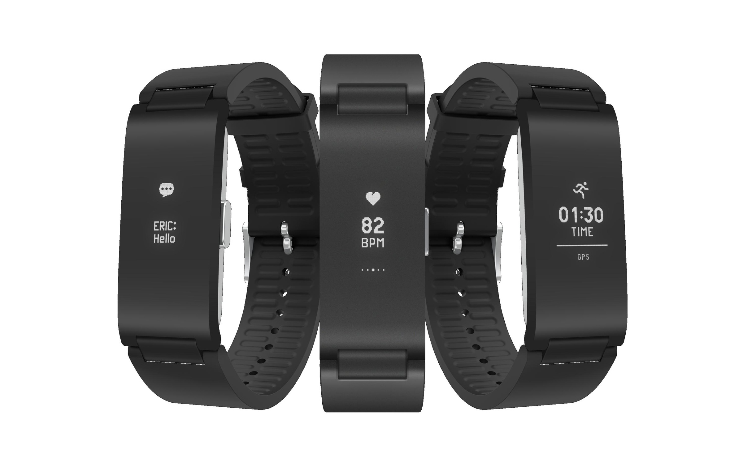 Withings Fitnessuhr »Aktivitätssensor Pulse HR/Black V2«,)