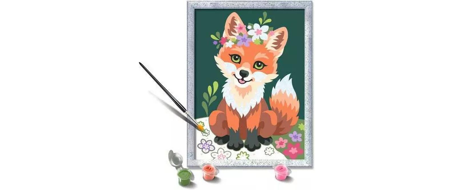 Ravensburger Malen nach Zahlen »CreArt: Flower Fox«