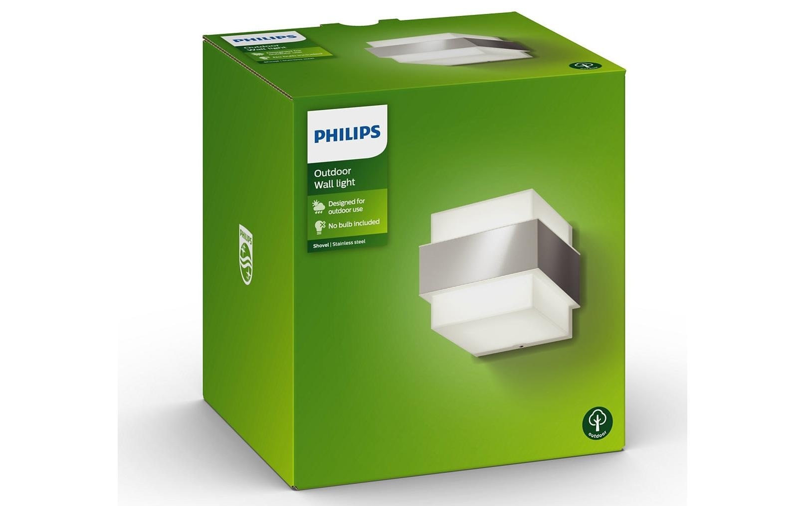 Philips Wandleuchte »Shovel, E27, 9.«, 1 flammig, Leuchtmittel E27 | LED wechselbar