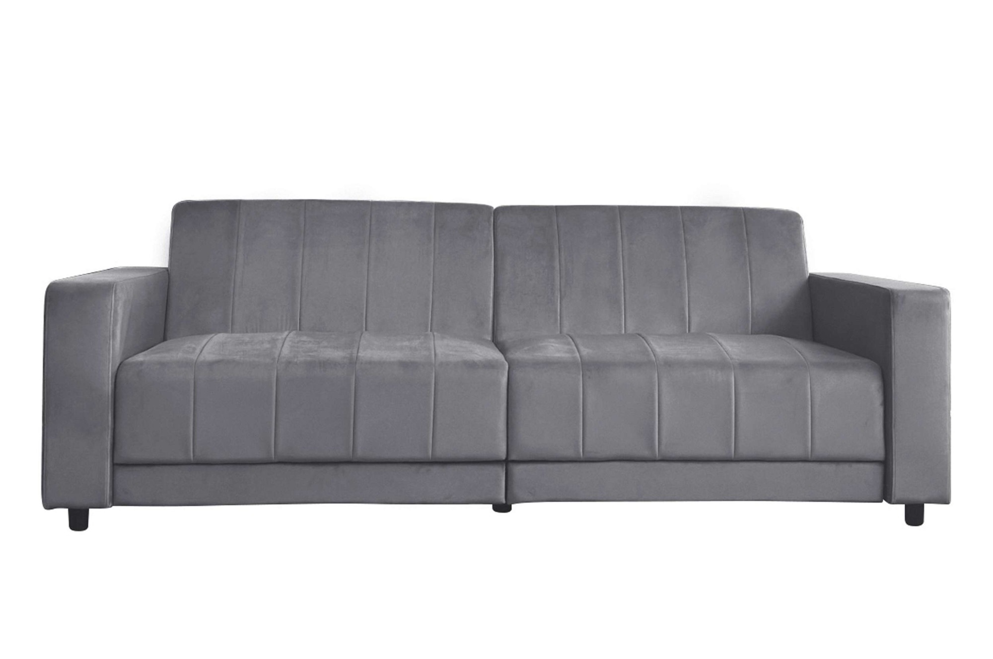 Dorel Home 3-Sitzer "Allie II Schlafsofa 225 cm" Bett-Funktion (108/190cm), Rückenlehne 2-teilig, mit Steppung