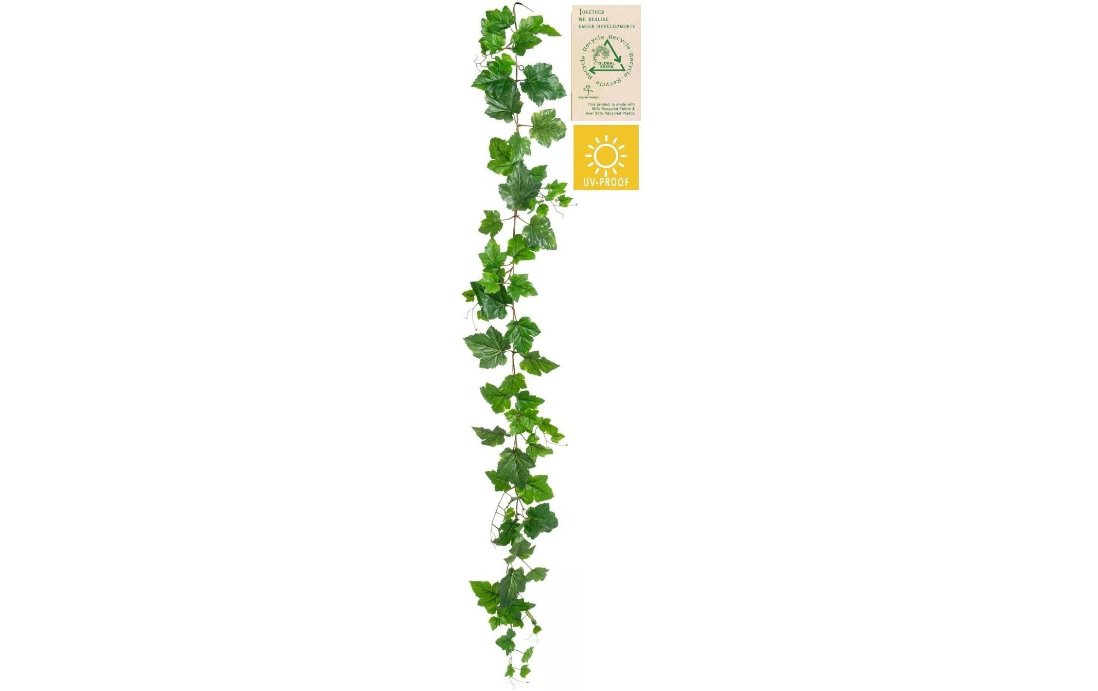 Kunstblume »Dekomat AG Weinlaubengirlande 150 cm«