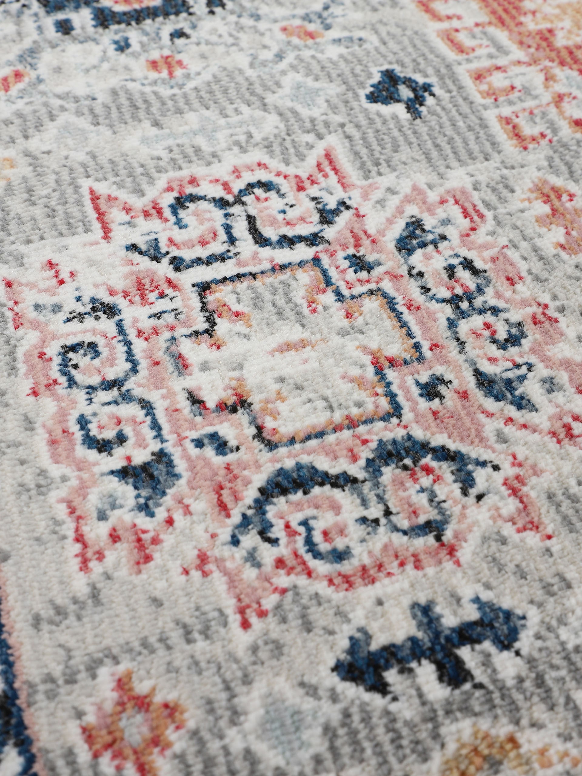 carpetfine Teppich »Vintage Kazach«, rechteckig, 6 mm Höhe, Orient Vintage Look, Wohnzimmer