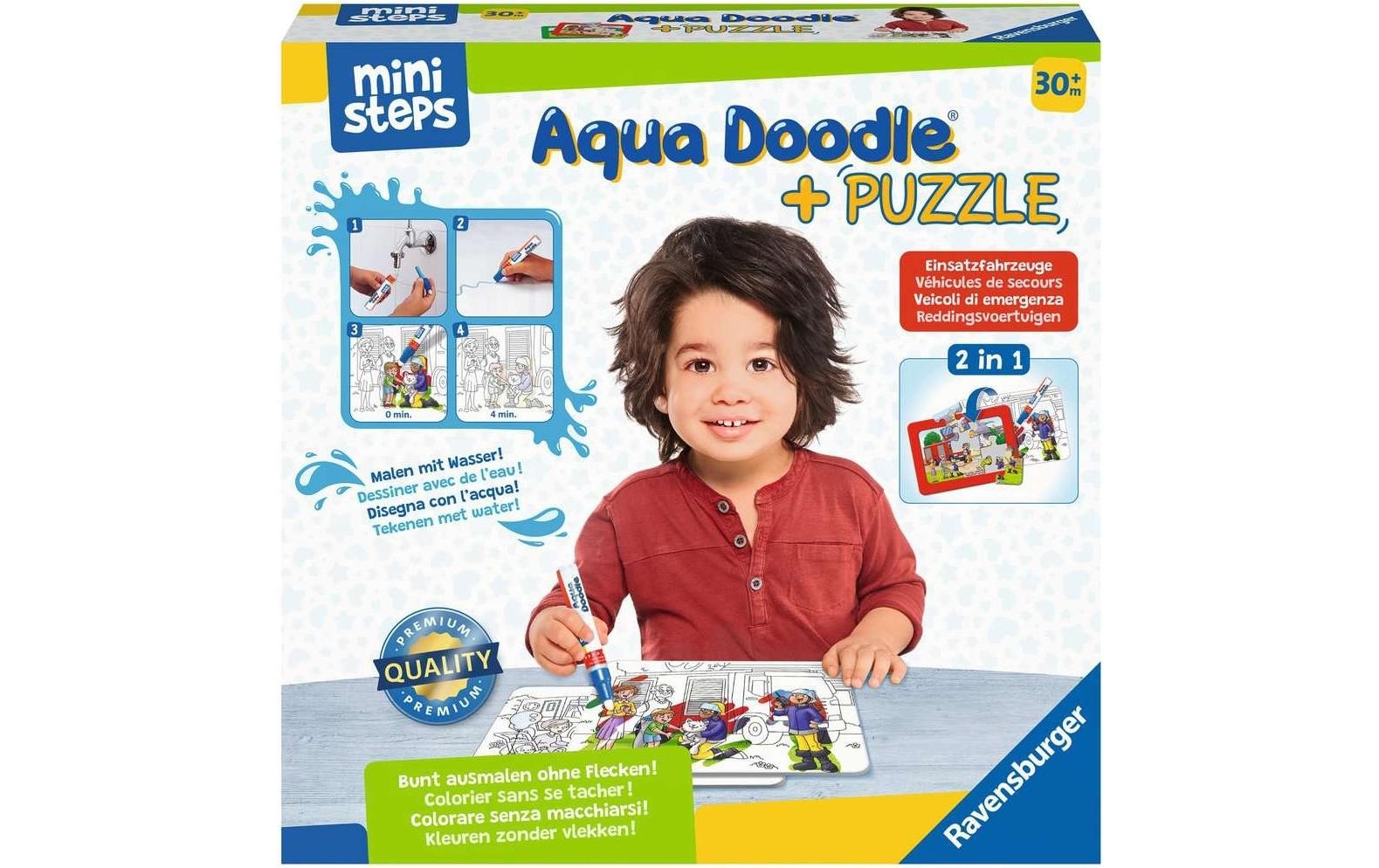 Aqua store doodle puzzle