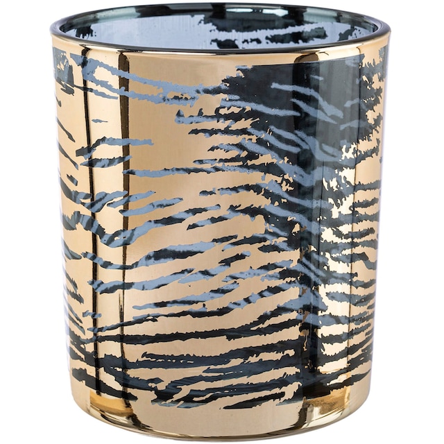 Creativ home Windlicht »Kerzenhalter LEOPARD«, (Set, 4 St.), Teelichthalter  aus Glas online kaufen | Jelmoli-Versand