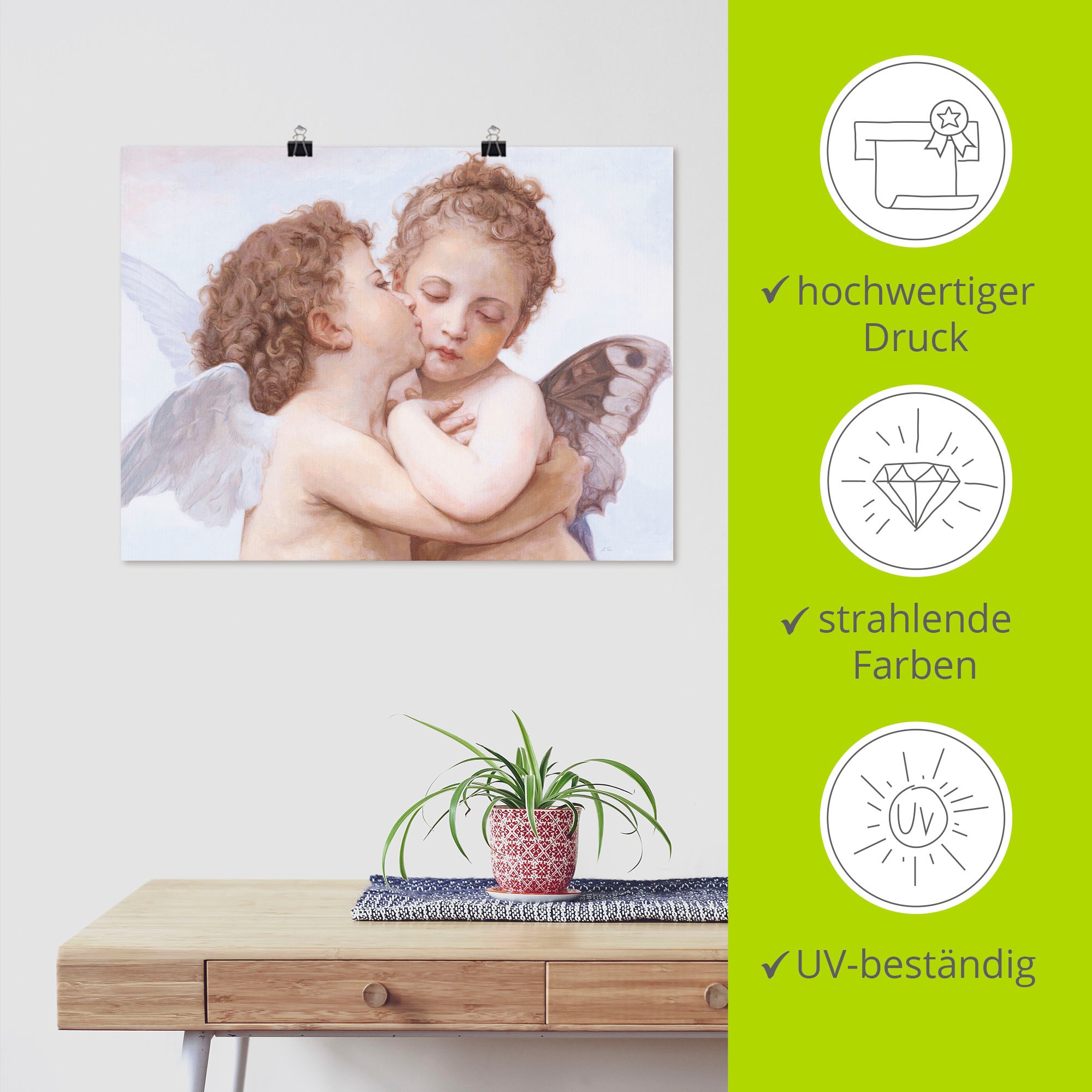 Artland Wandbild »Engel«, Spirituelle Bilder, (1 St.), als Leinwandbild, Poster, Wandaufkleber in verschied. Grössen