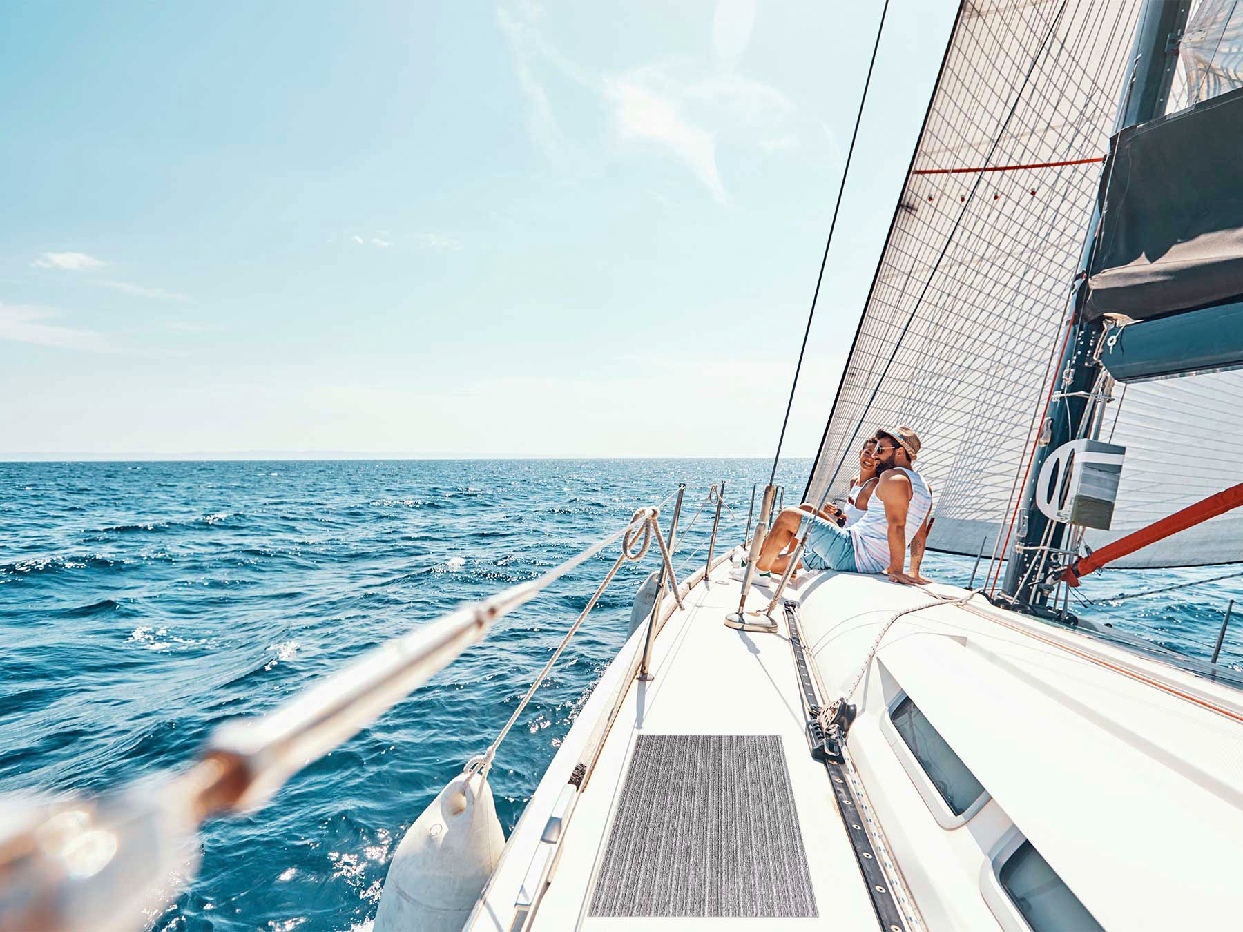 Primaflor-Ideen in Textil Fussmatte »INFINITY«, rechteckig, 7 mm Höhe, In- und Outdoor geeignet, waschbar, auch ideal als Badteppich, für das Boot oder den Pool