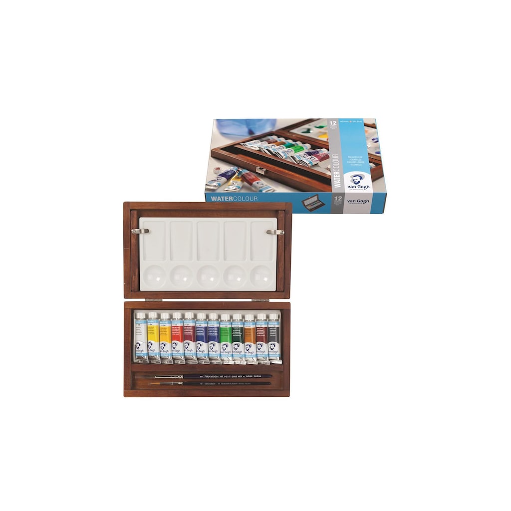 Aquarellfarbe »Van Gogh Malkasten 12er-Set, Mehrfarbig«