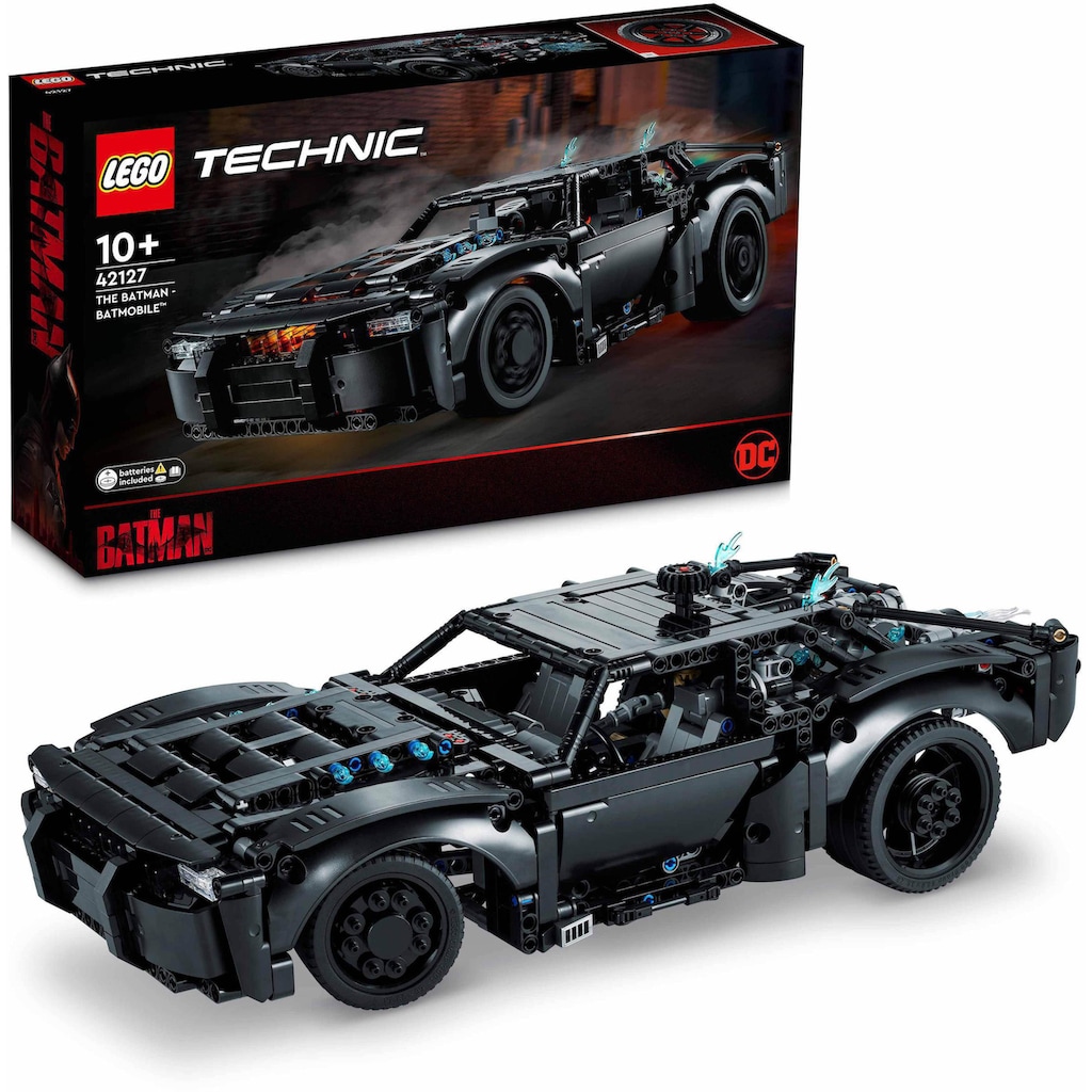 LEGO® Konstruktionsspielsteine »BATMANS BATMOBIL™ (42127), LEGO® Technic«, (1360 St.)