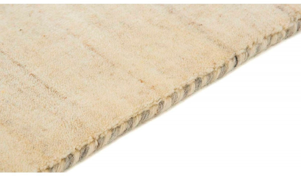 carpetfine Wollteppich »Gabbeh Uni, auch als Läufer und Rund erhältlich«, rechteckig, 15 mm Höhe, reine Wolle, handgewebt, Gabbeh Loom Tiermotiv, grosse Farbauswahl