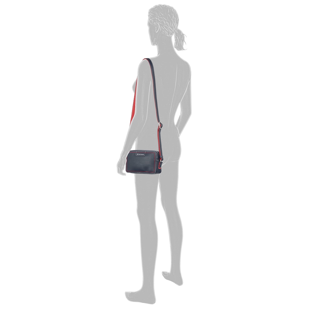 TOM TAILOR Handtasche »Miri mare«, maritimer Stil mit Kontrastnähten und durchdachten Farbakzenten