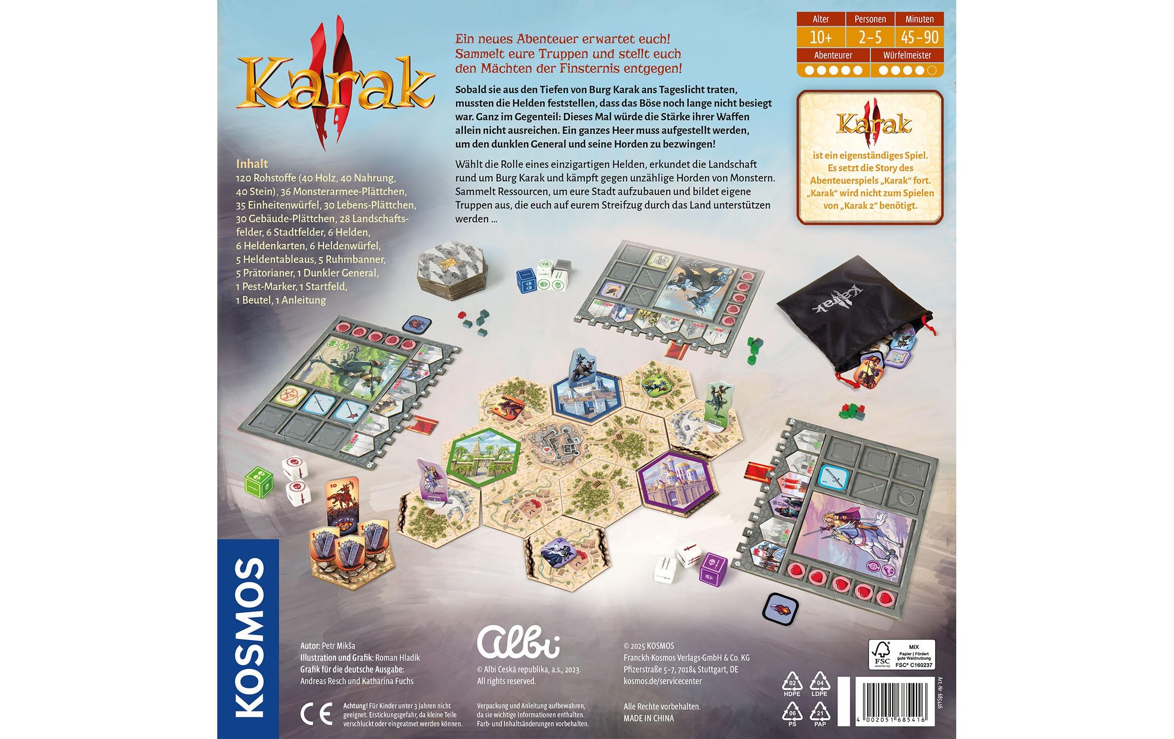 Kosmos Spiel »Karak 2«