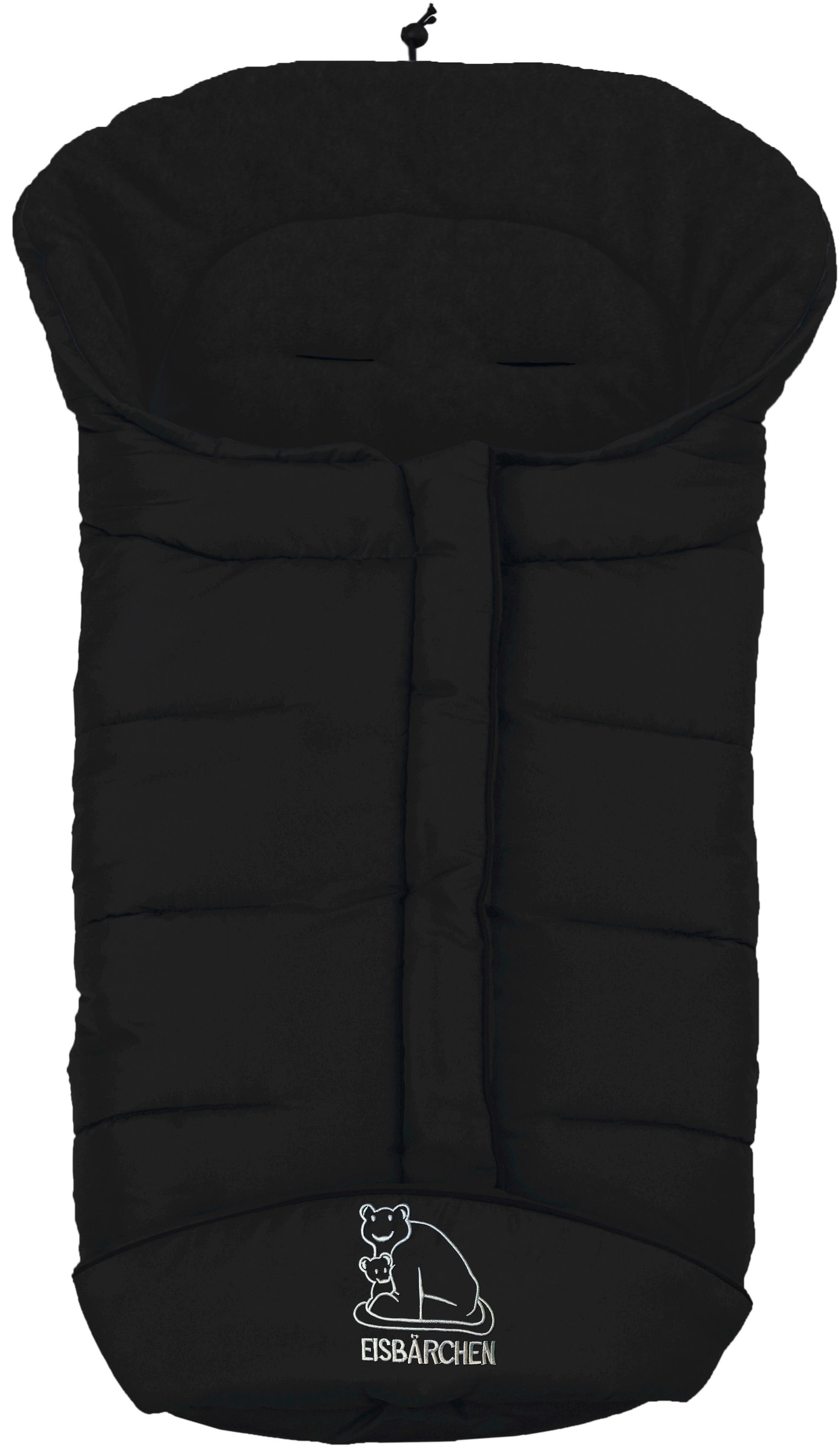 Heitmann Felle Fusssack »Eisbärchen - Winterfusssack Copy Fleece« mit Fleecefutter, Mumienform möglich, für Kinderwagen, waschbar