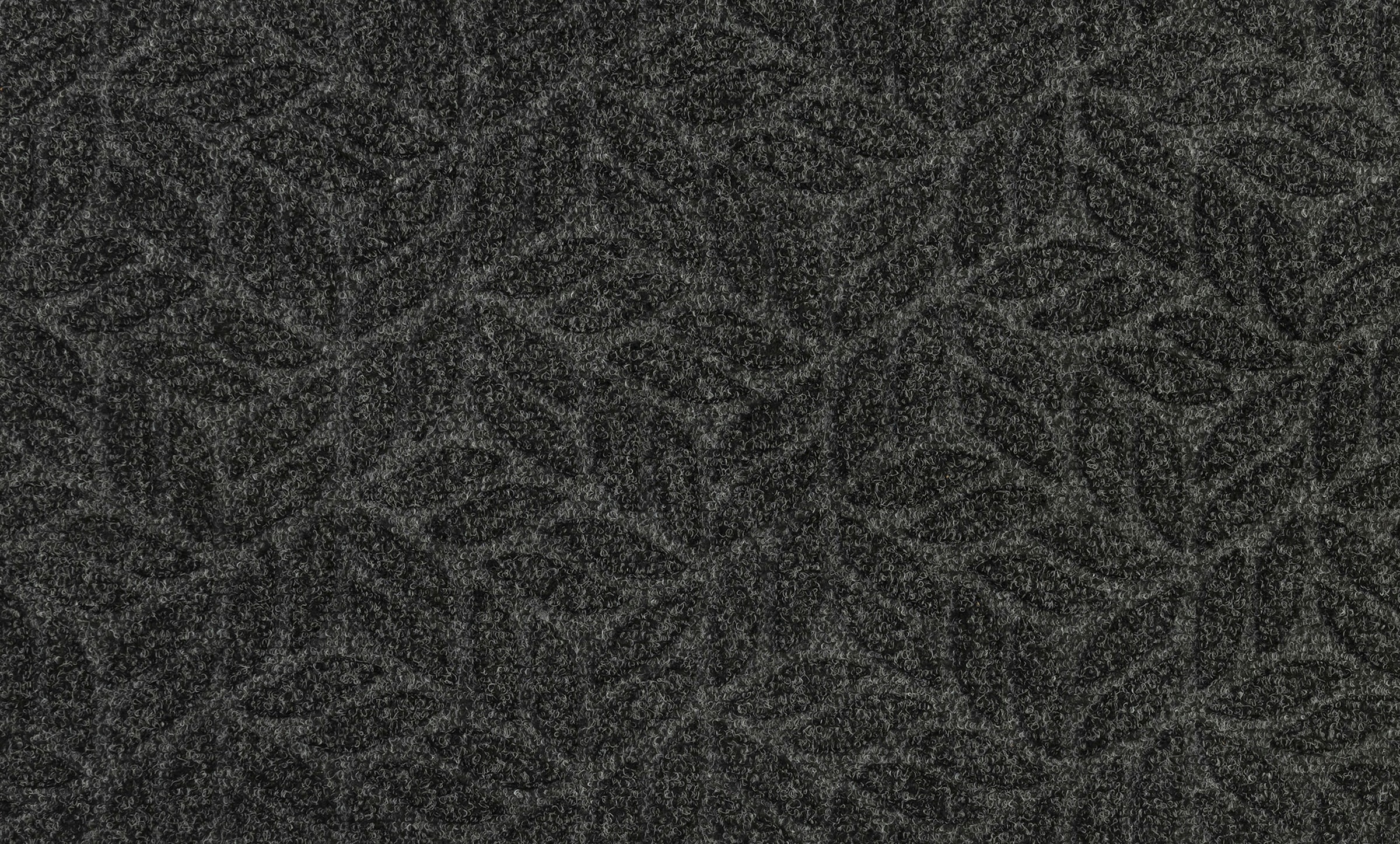 wash+dry by Kleen-Tex Fussmatte »DUNE Leaves Dark Grey«, rechteckig, 8 mm Höhe