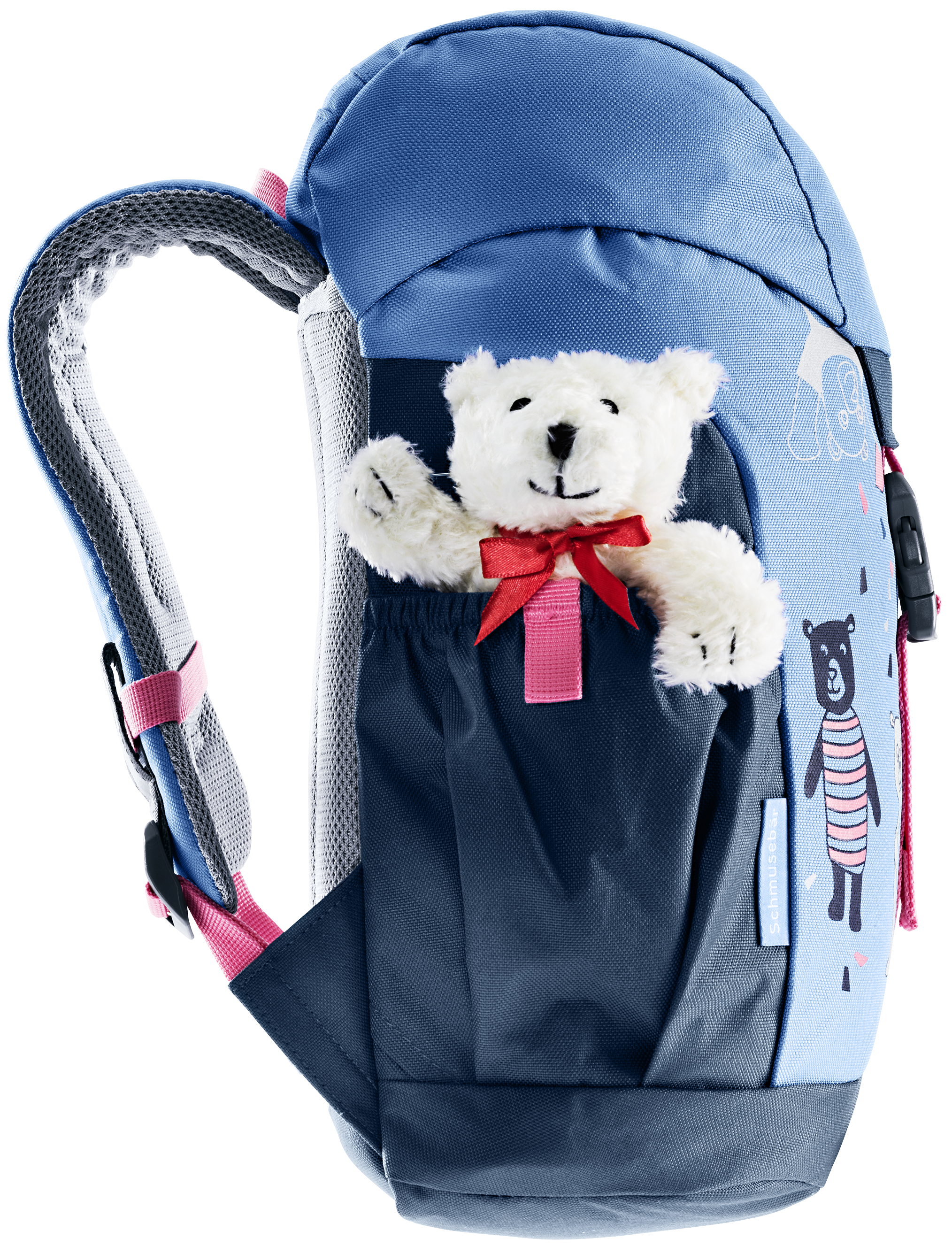 deuter Kinderrucksack »SCHMUSEBÄR MIT TEDDY 8 L«, Reflektoren