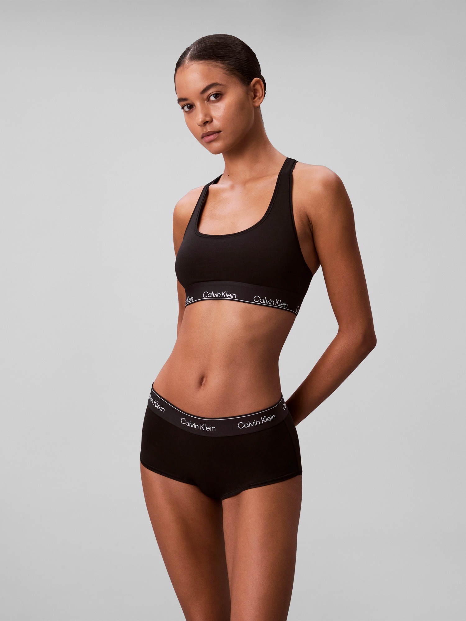 Calvin Klein Underwear Panty »BOYSHORT« elastischer Logo-Bund