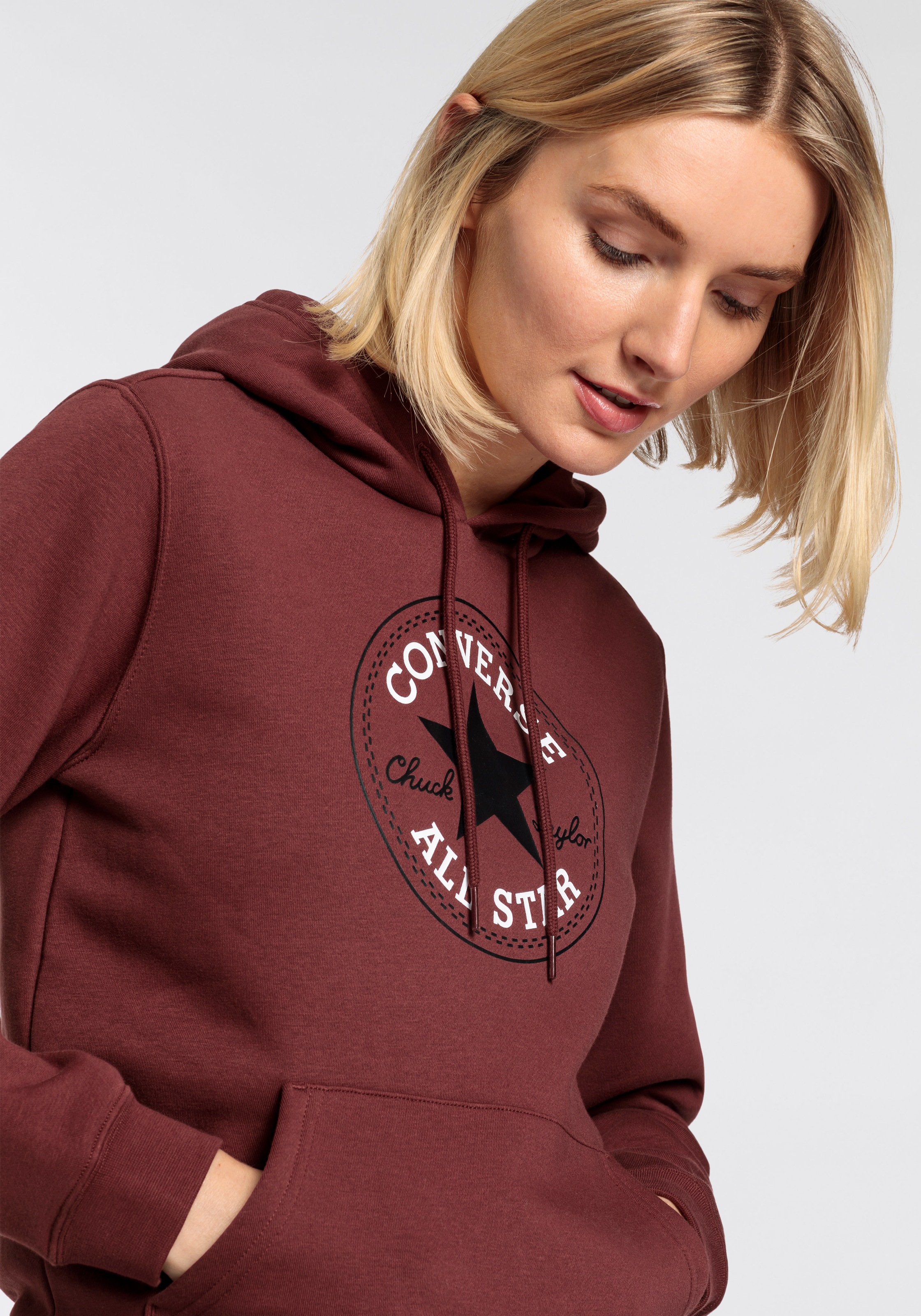 Converse Kapuzensweatshirt »STANDARD FIT CENTER FRONT LARGE CHUCK«, Unisex