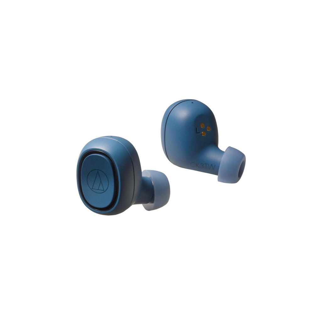 audio-technica wireless In-Ear-Kopfhörer »ATH-CK3TW Blau«, True Wireless