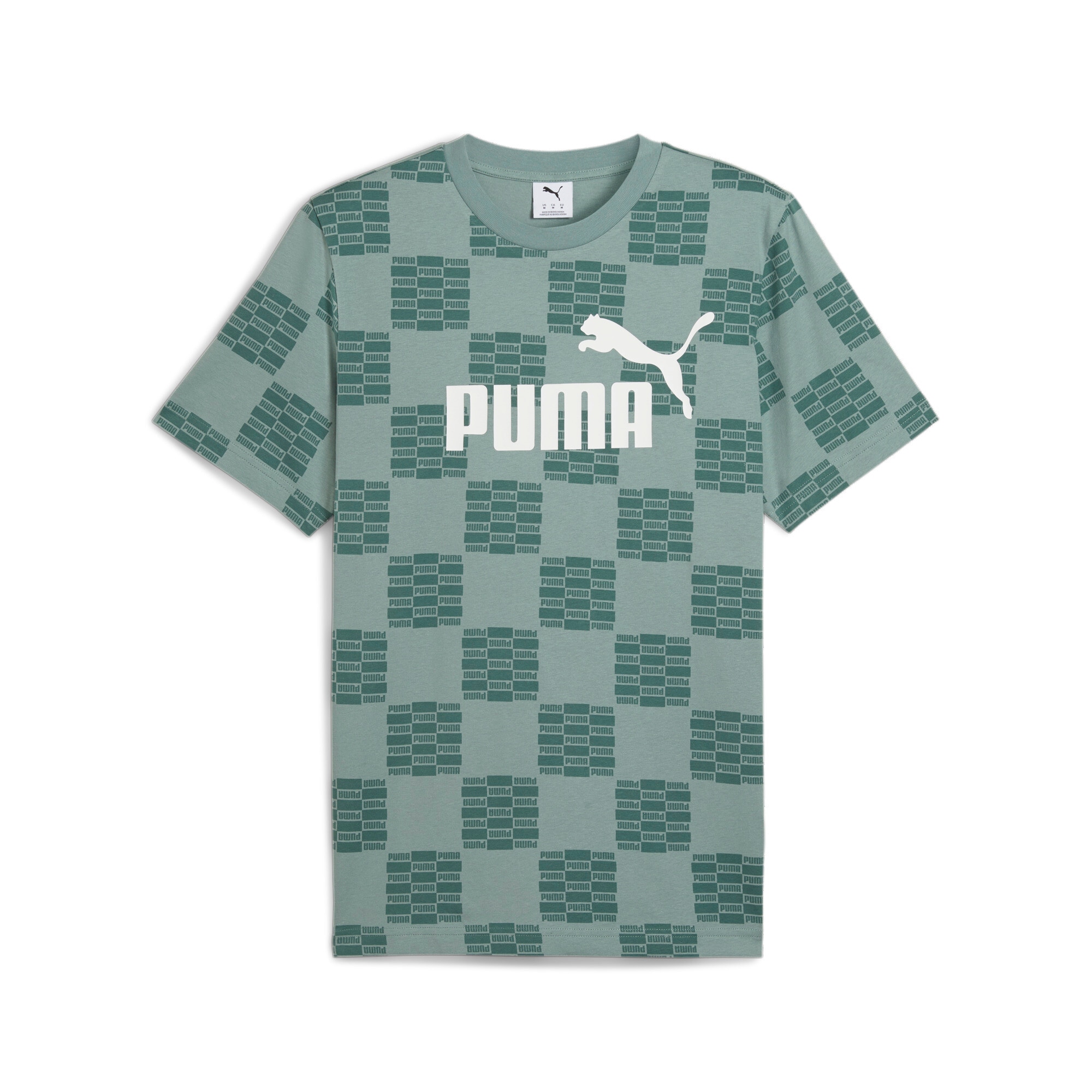 PUMA T-Shirt »UNITED AOP TEE« sportlicher Stil, Allover-Print, Rundhalsausschnitt, Kurzarm-Design